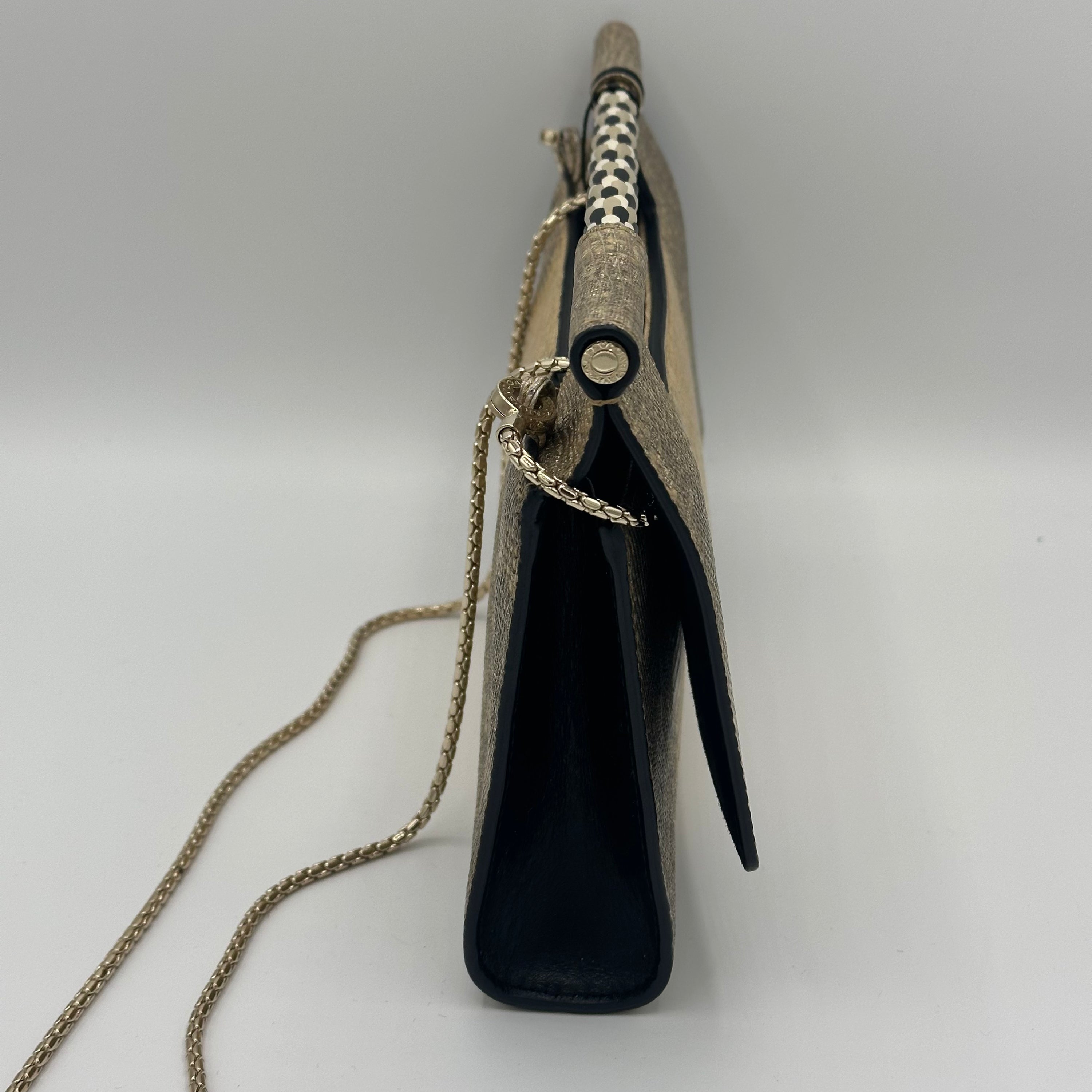 Bulgari - Clutch mit Griff