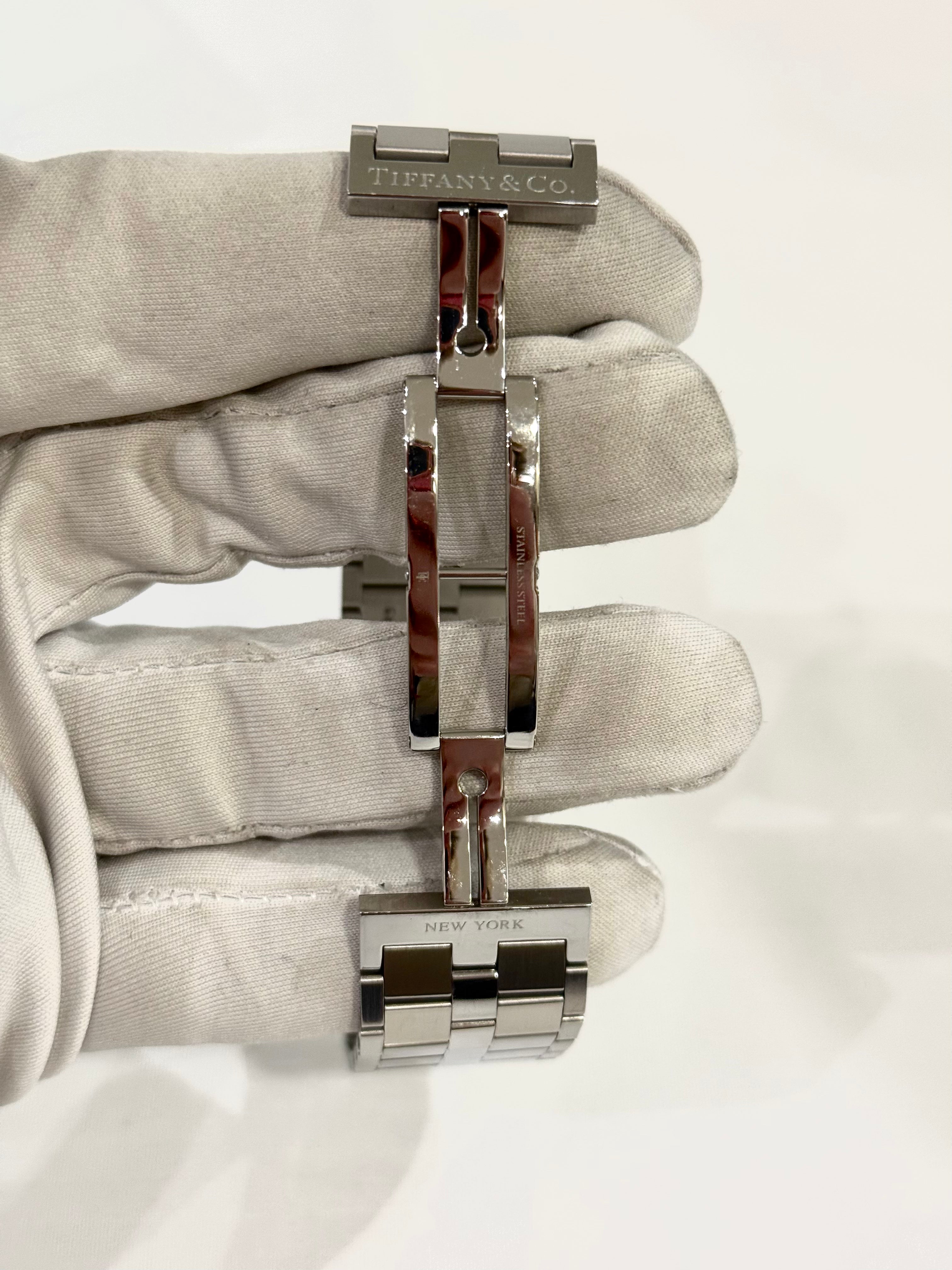 Tiffany - Montre Union Square index diamants