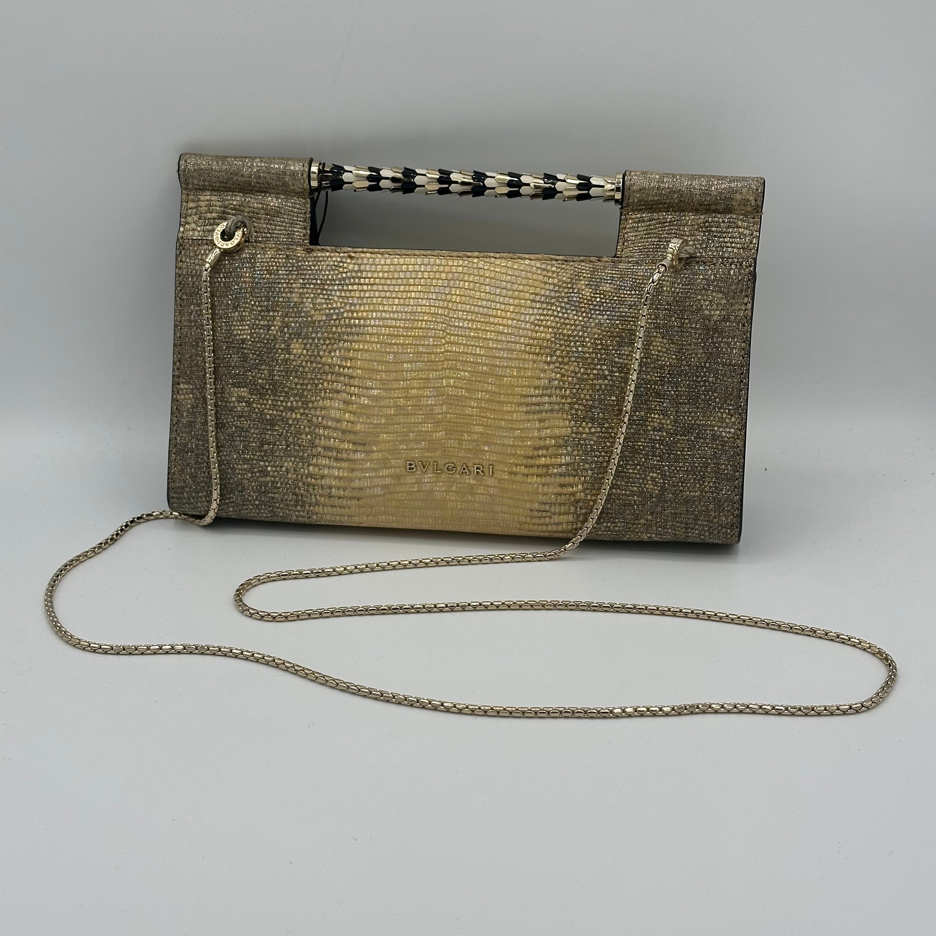 Bulgari - Clutch mit Griff