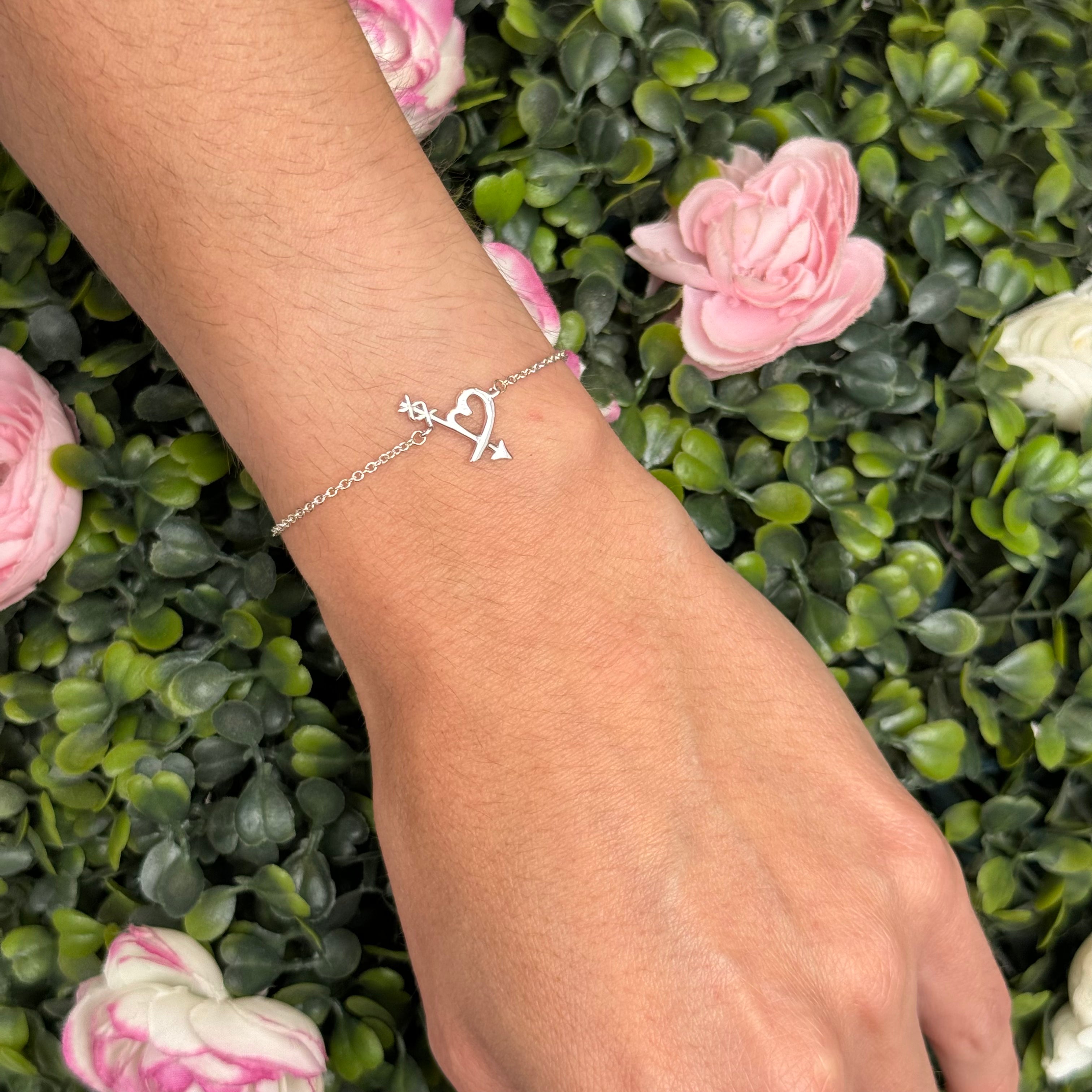 Tiffany - Bracelet Loving Heart Arrow argent