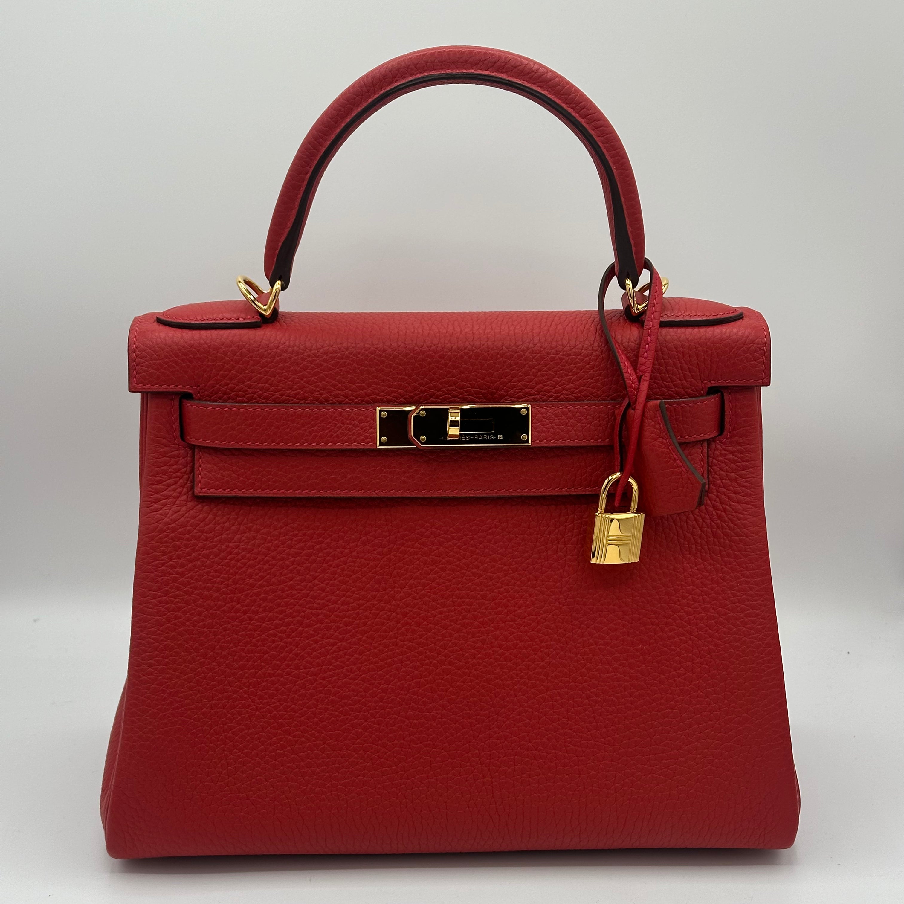 Hermès - Kelly 28 Vermillon