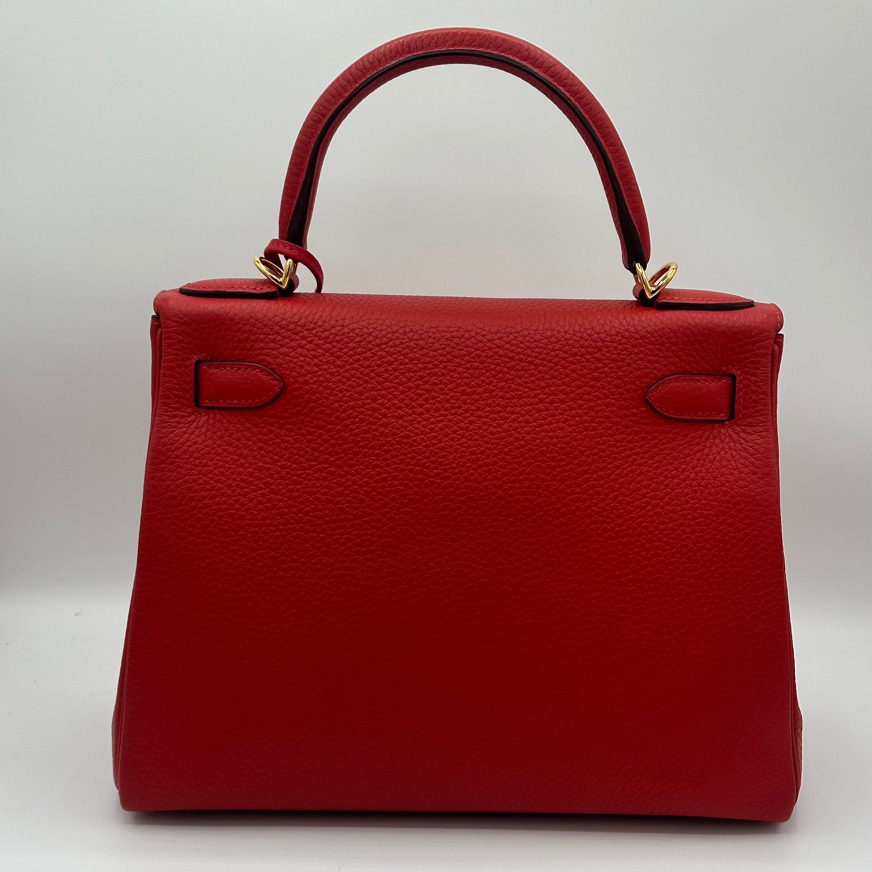 Hermès - Kelly 28 Vermillon