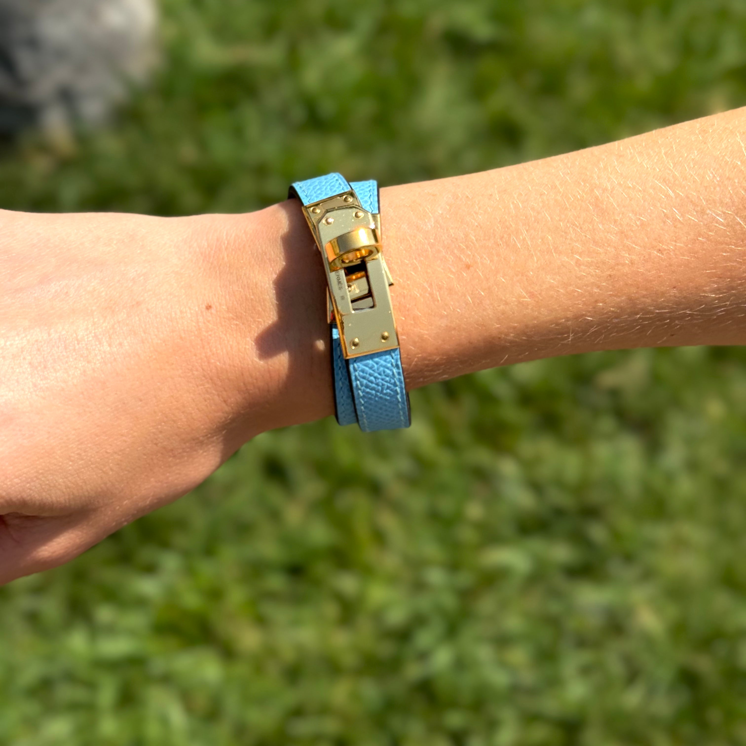 Hermès – Armband Kelly Double Tour T.2