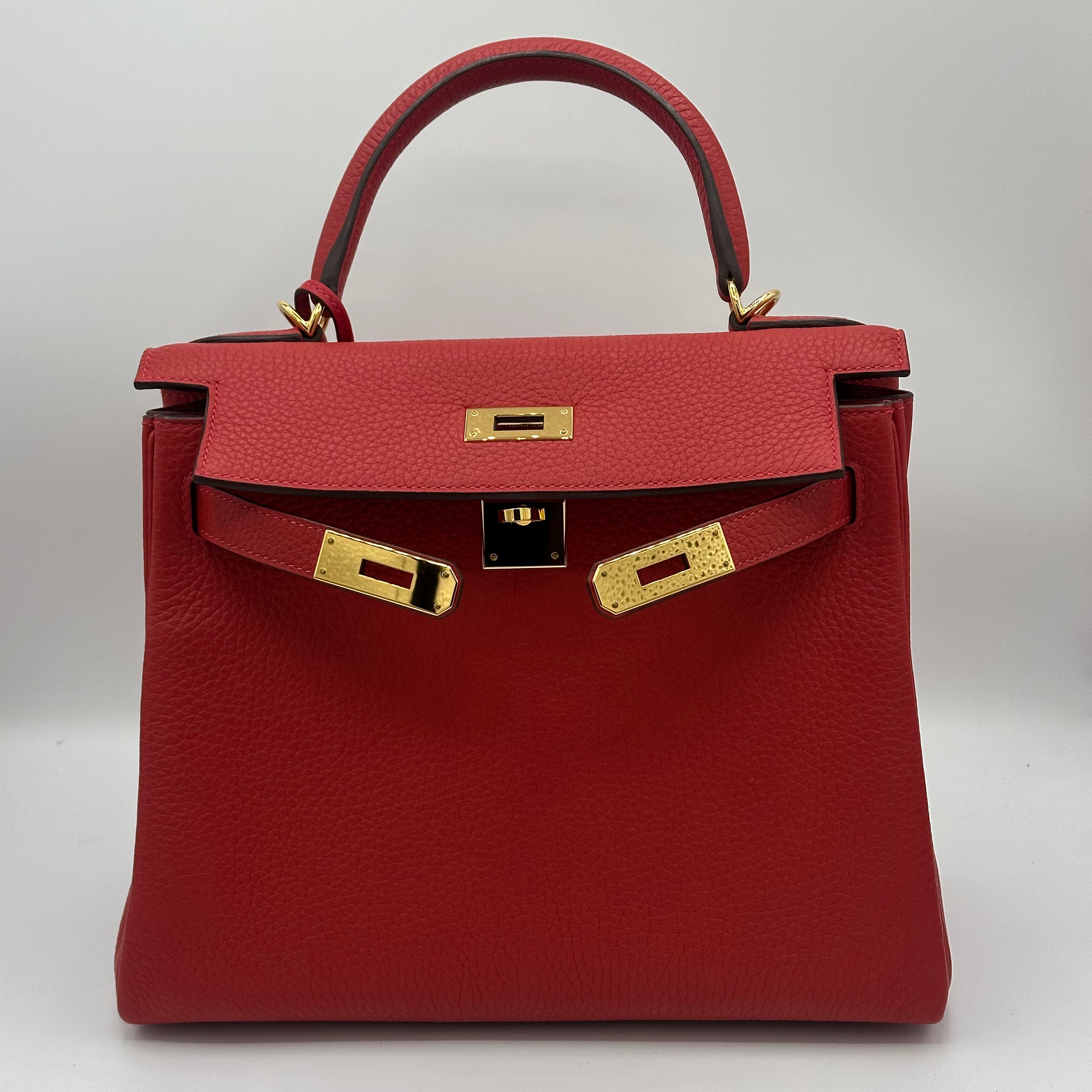 Hermès - Kelly 28 Vermillon