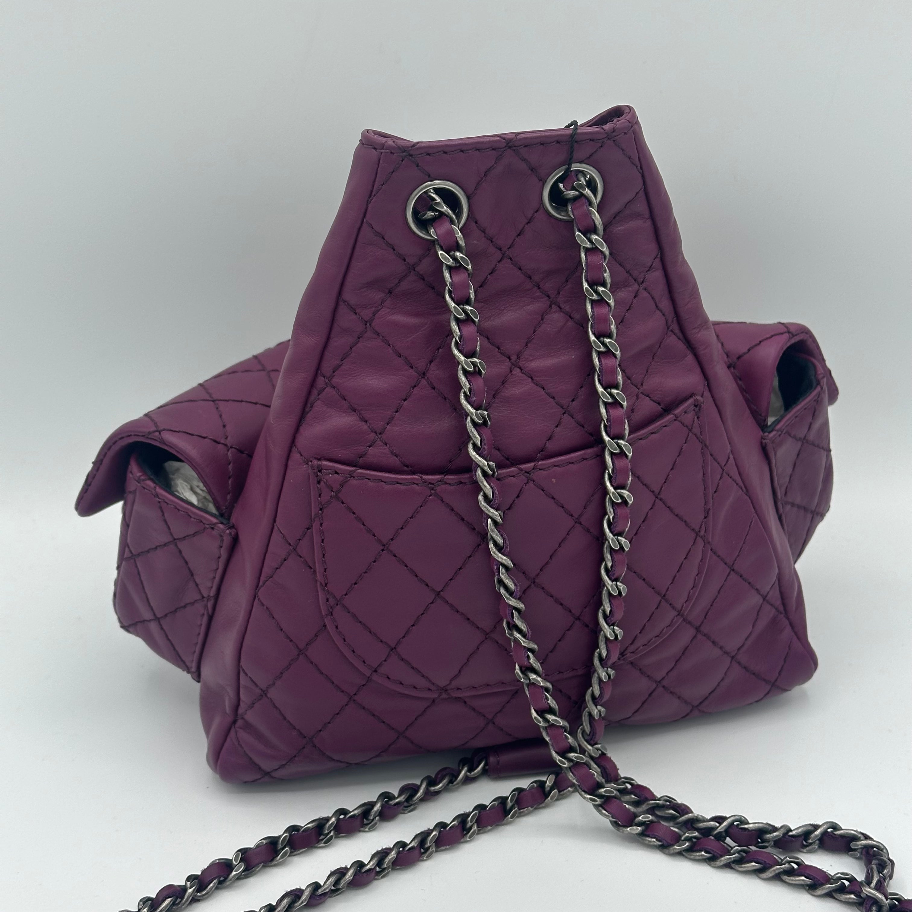 Chanel - Sac à dos violet