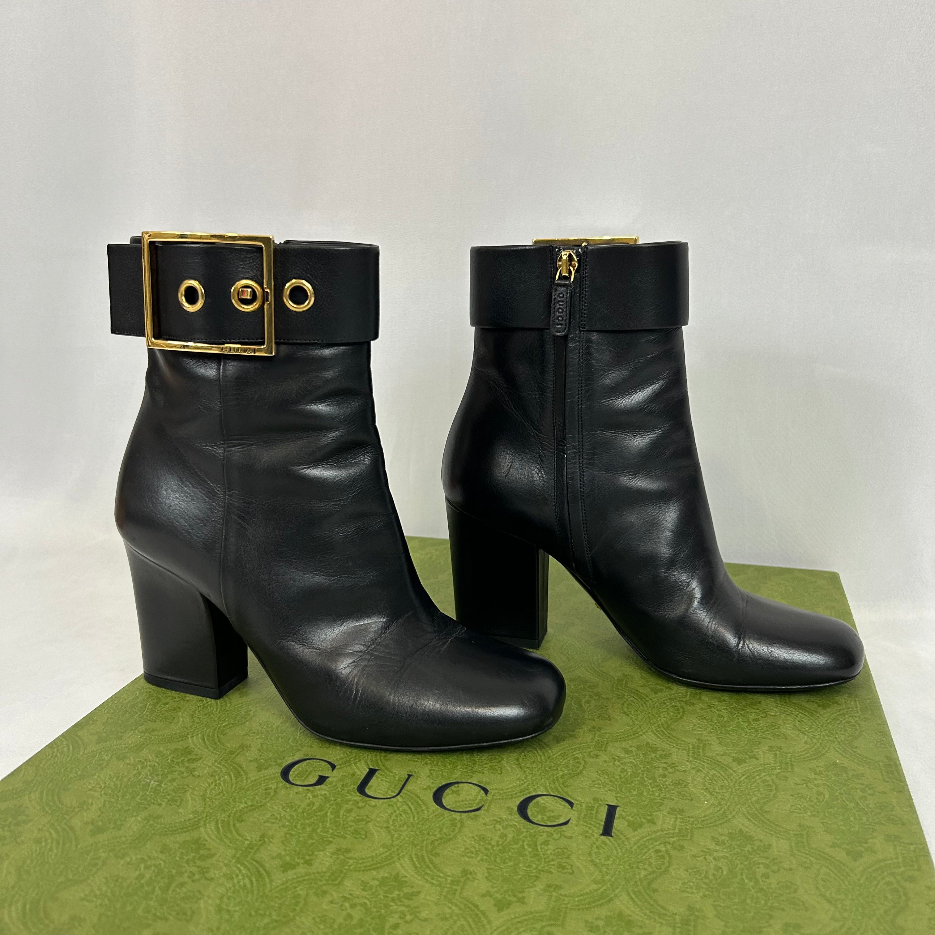 Gucci - 踝靴T.36 1/2 Les Folies d'Eugenie