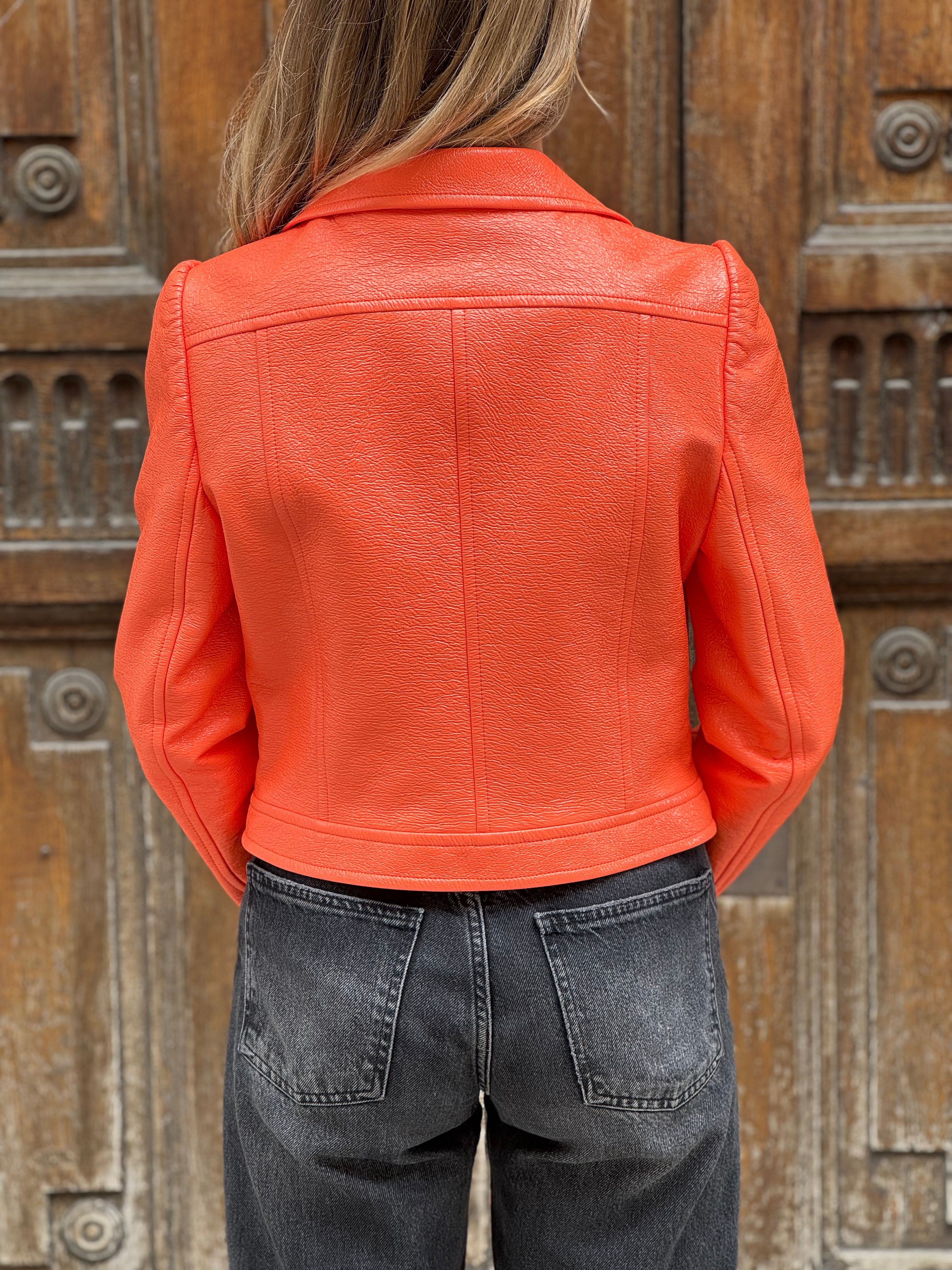 Courreges - Veste courte réédition en vinyle T42