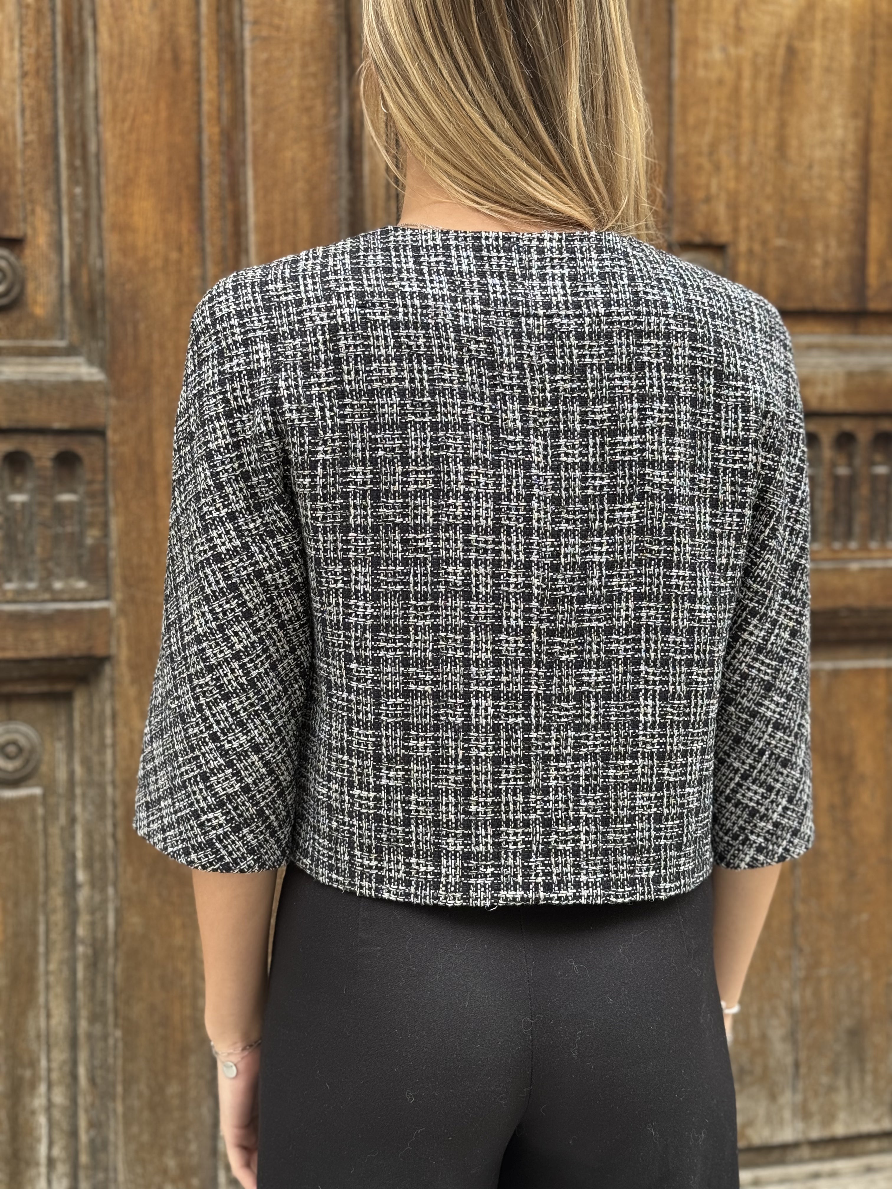 Chanel - Veste en tweed T.34