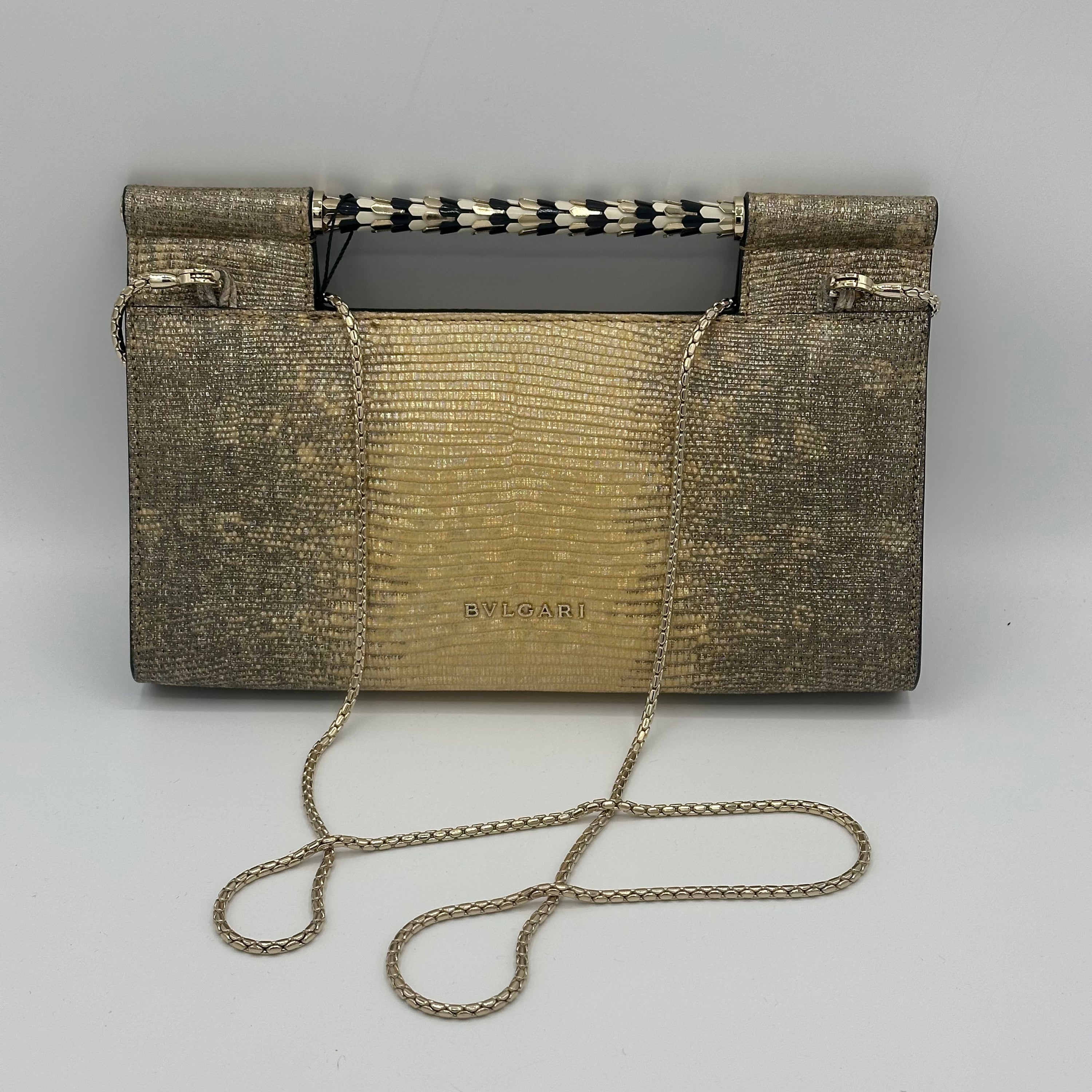 Bulgari - Clutch mit Griff