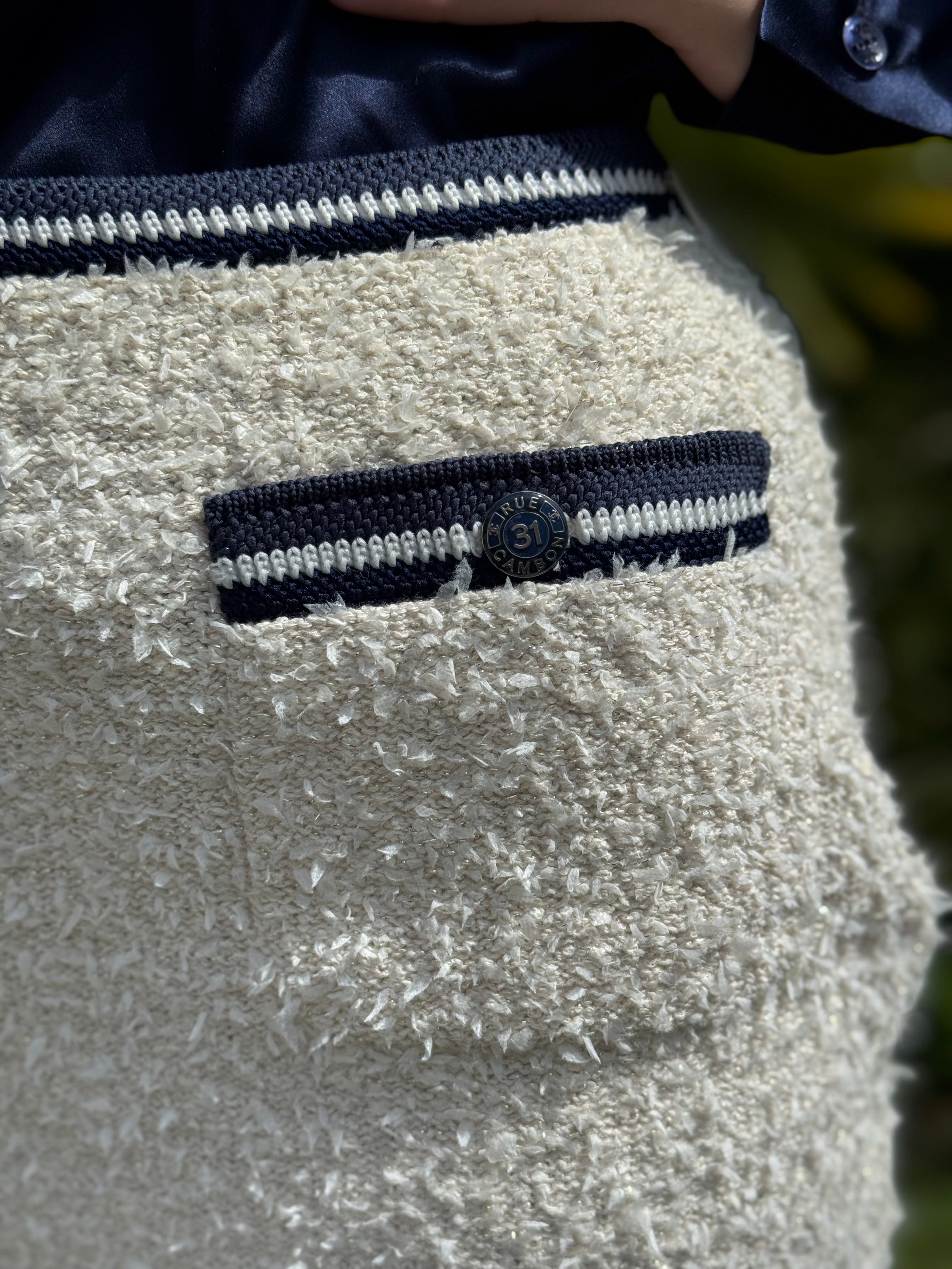 Chanel - Gonna in tweed Tg.36