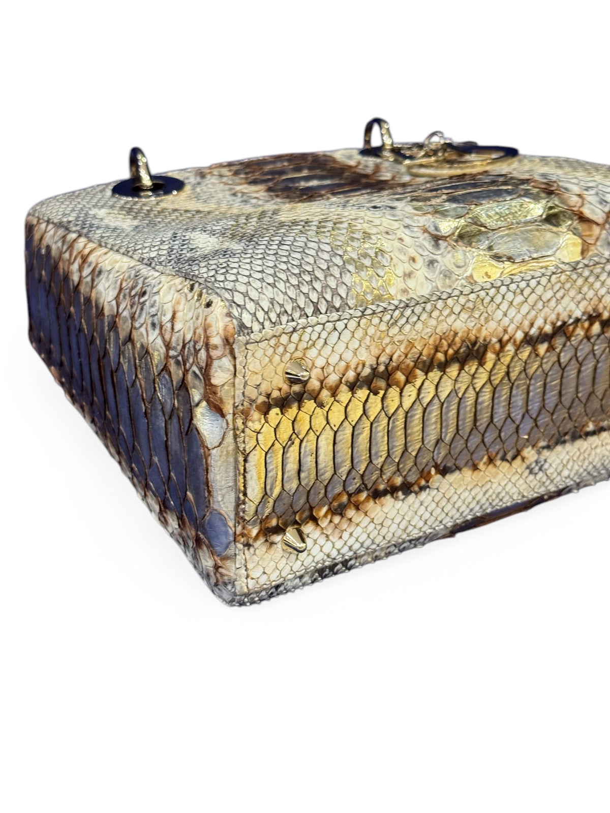 Dior - Lady Dior python bag M.M