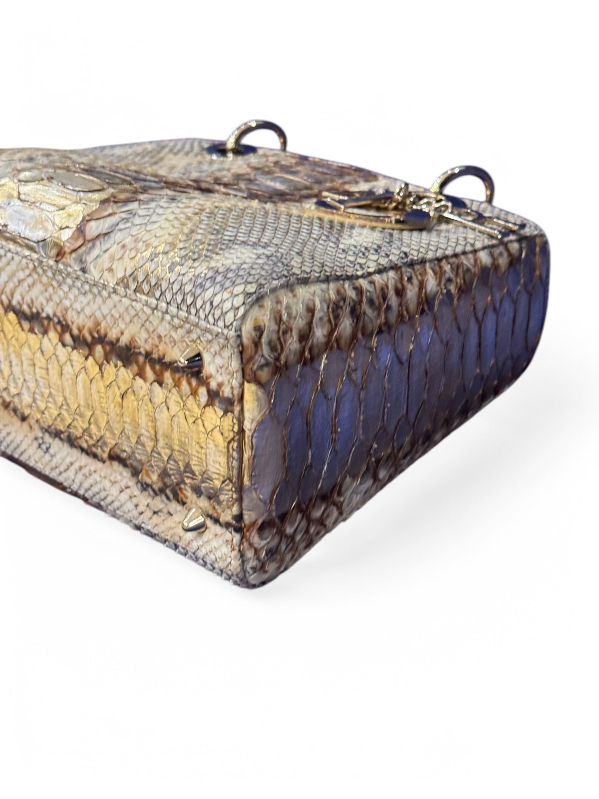 Dior - Lady Dior python bag M.M