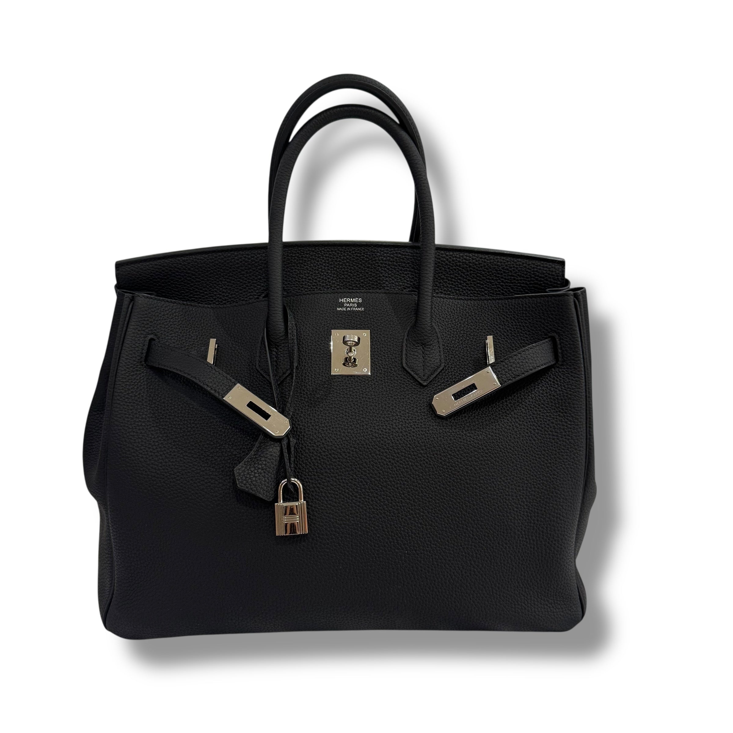Hermès - Birkin 35 Togo umgekehrtes Schwarz