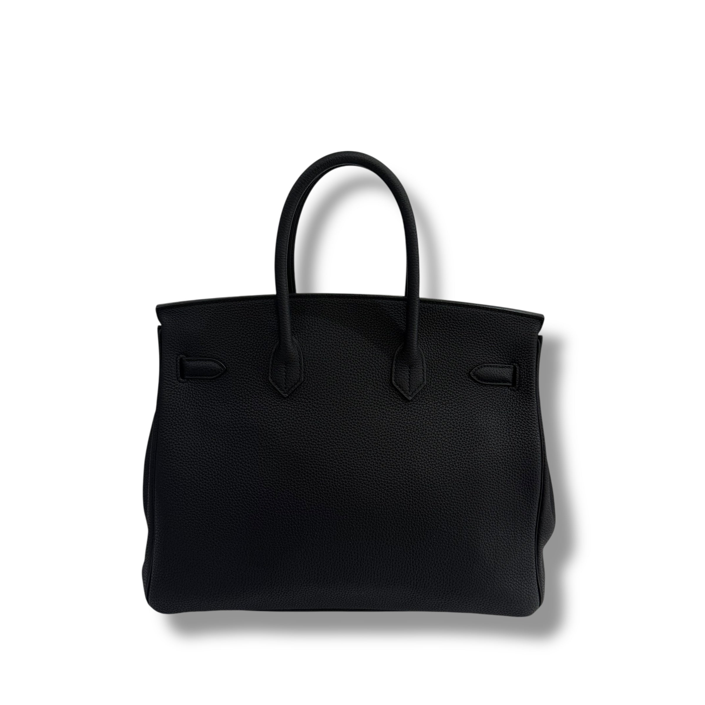 Hermès - Birkin 35 Togo umgekehrtes Schwarz