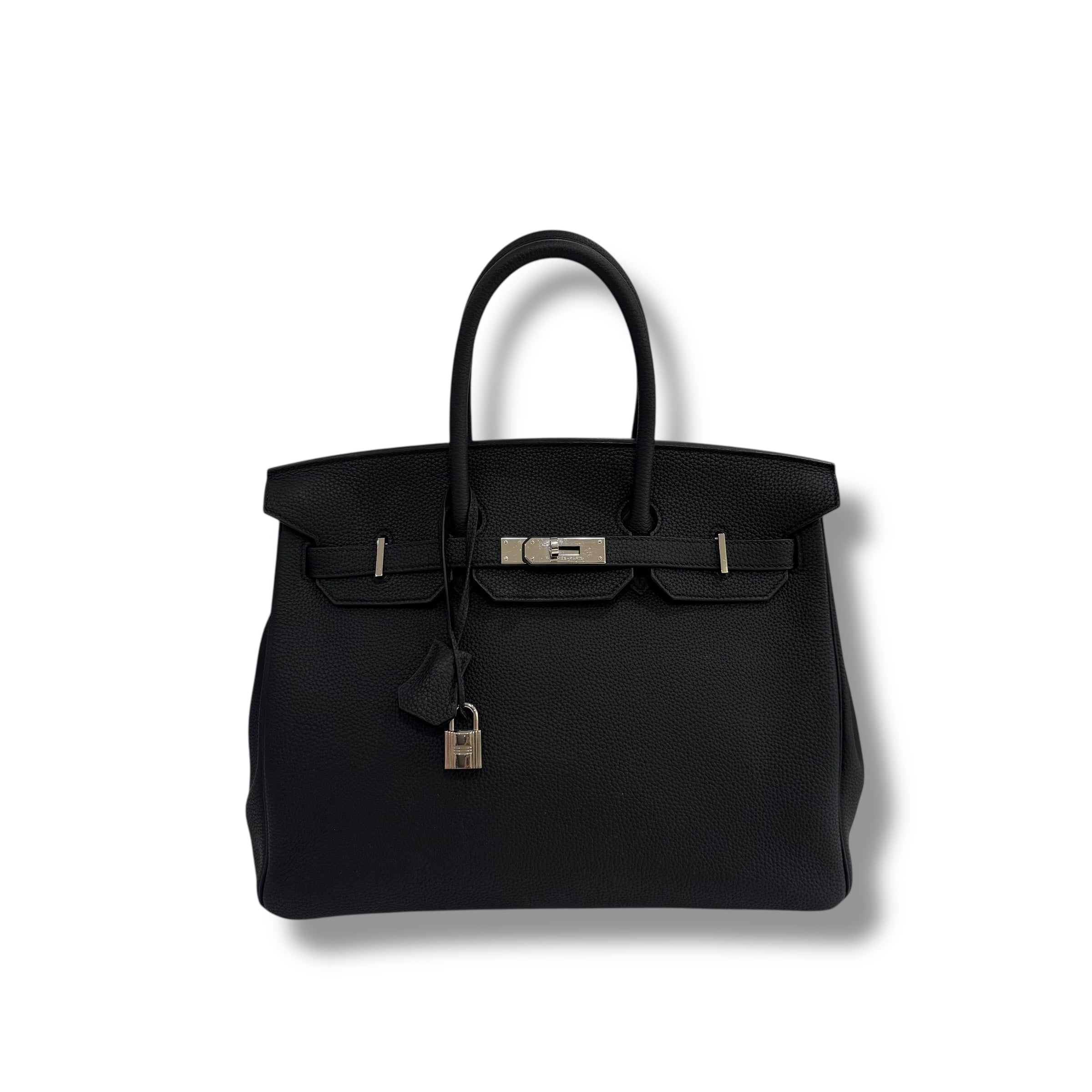 Hermès - Birkin 35 Togo umgekehrtes Schwarz