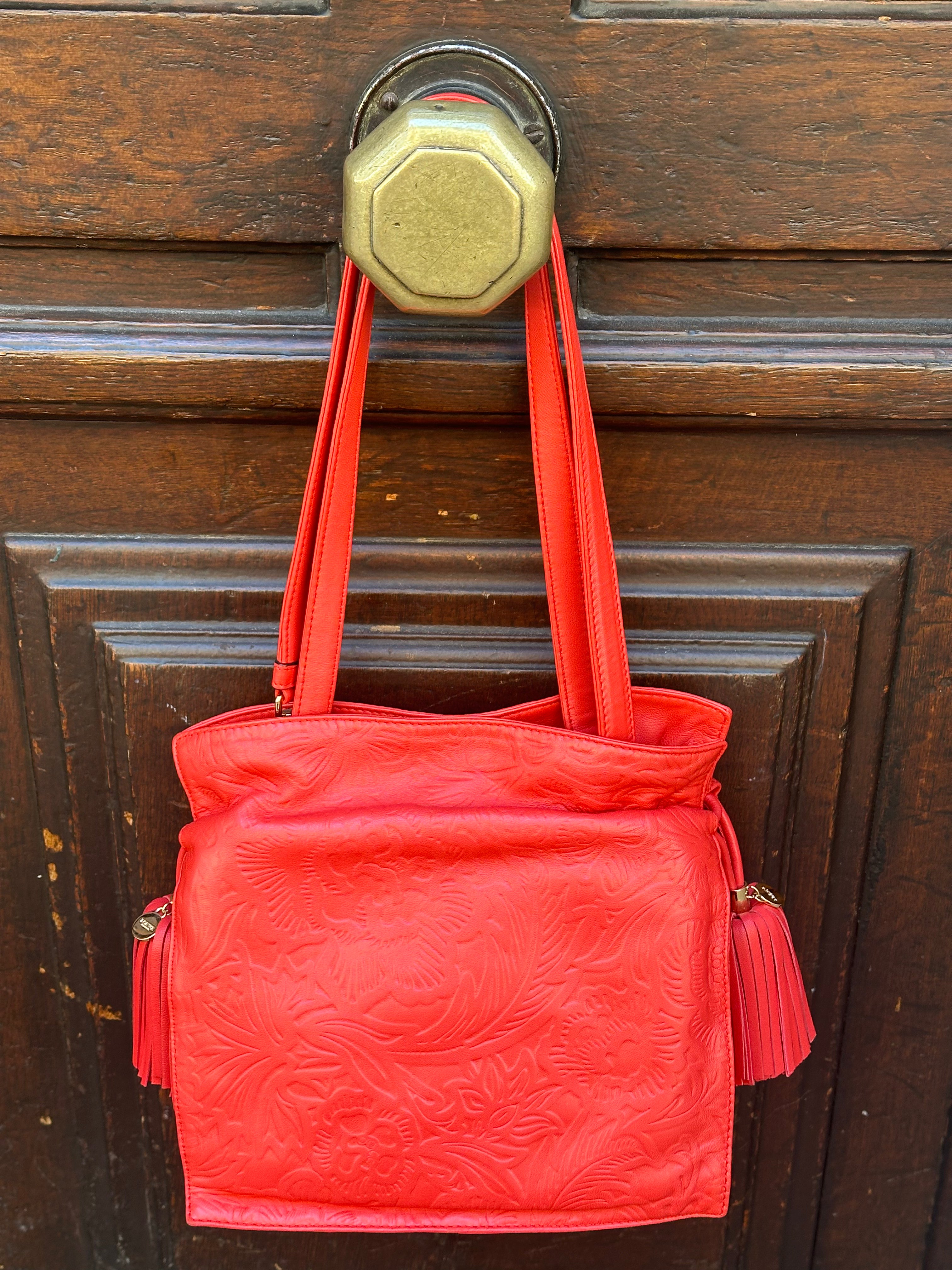 Loewe - Borsa a mano con motivi