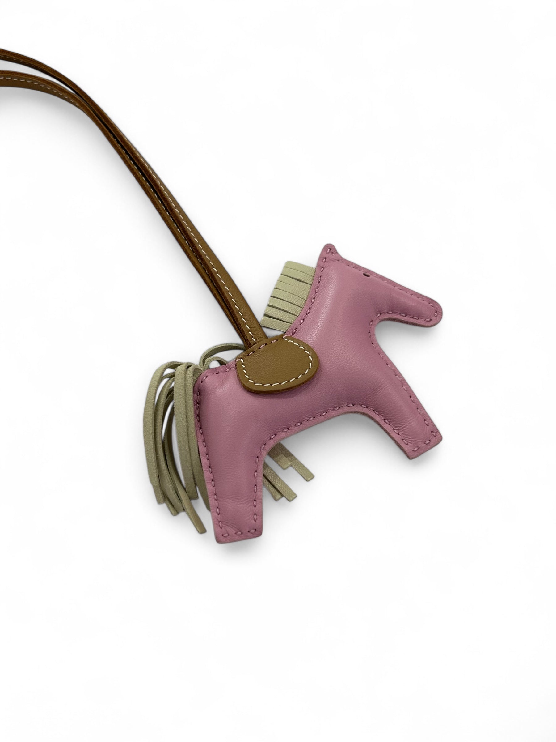 Hermès - Grigri rodéo petit modèle mauve sylvestre