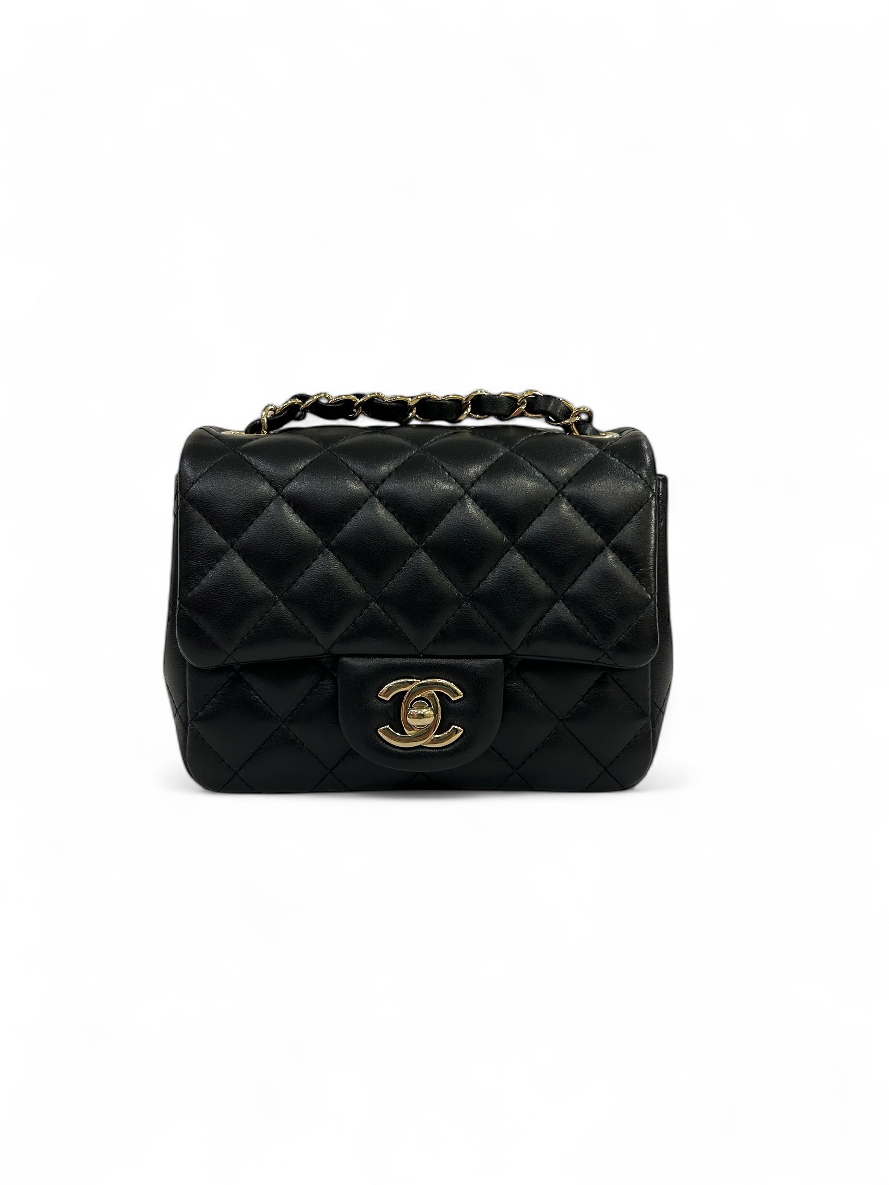 Chanel - Sac classique mini Square