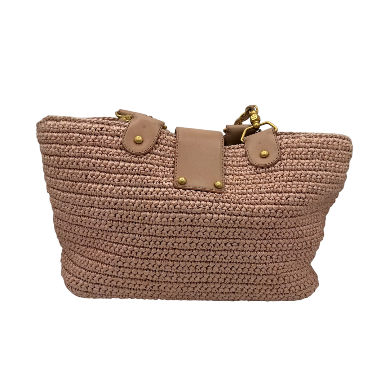 Chanel - Korbtasche rosa Weide