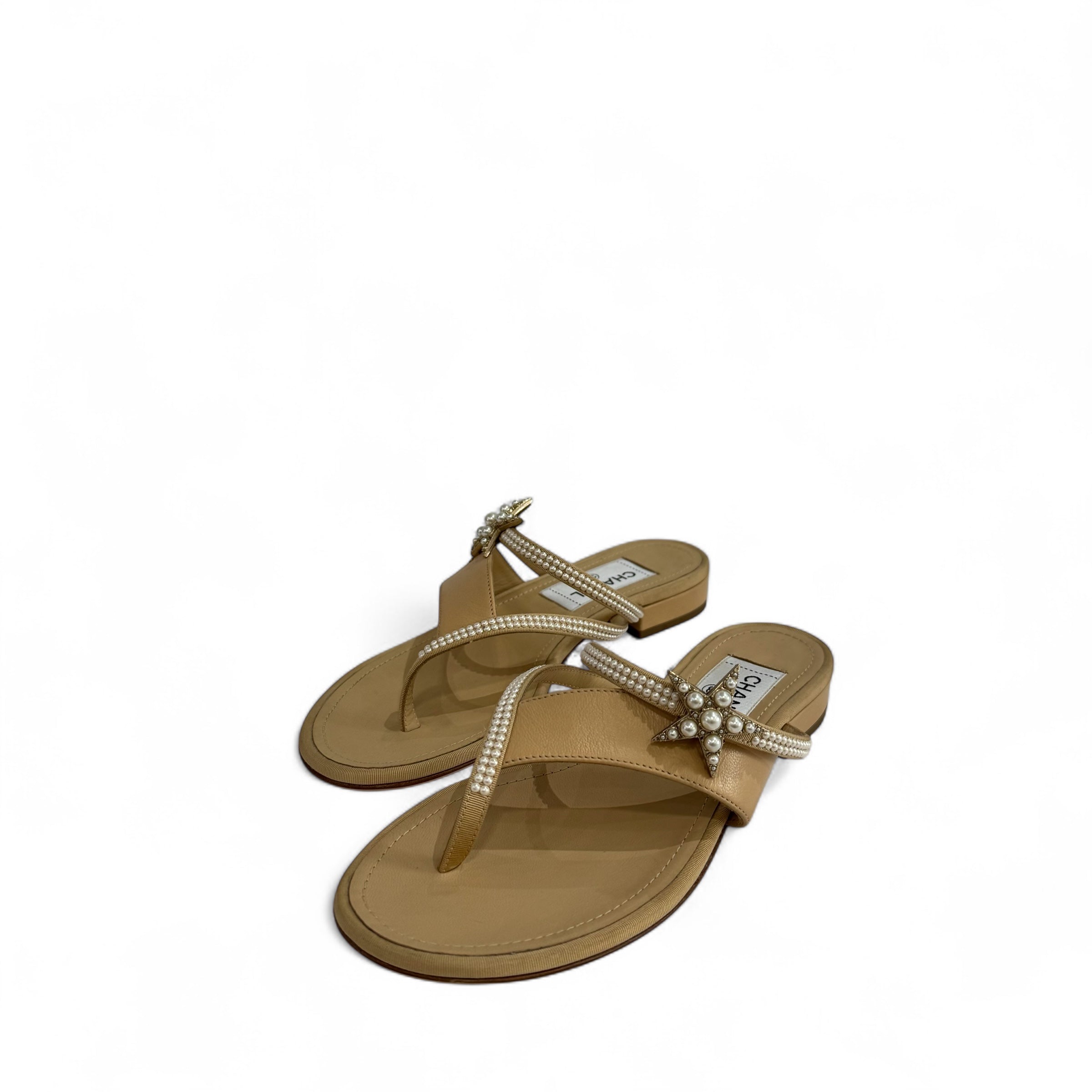 Chanel - Sandales étoile t.35 1/2