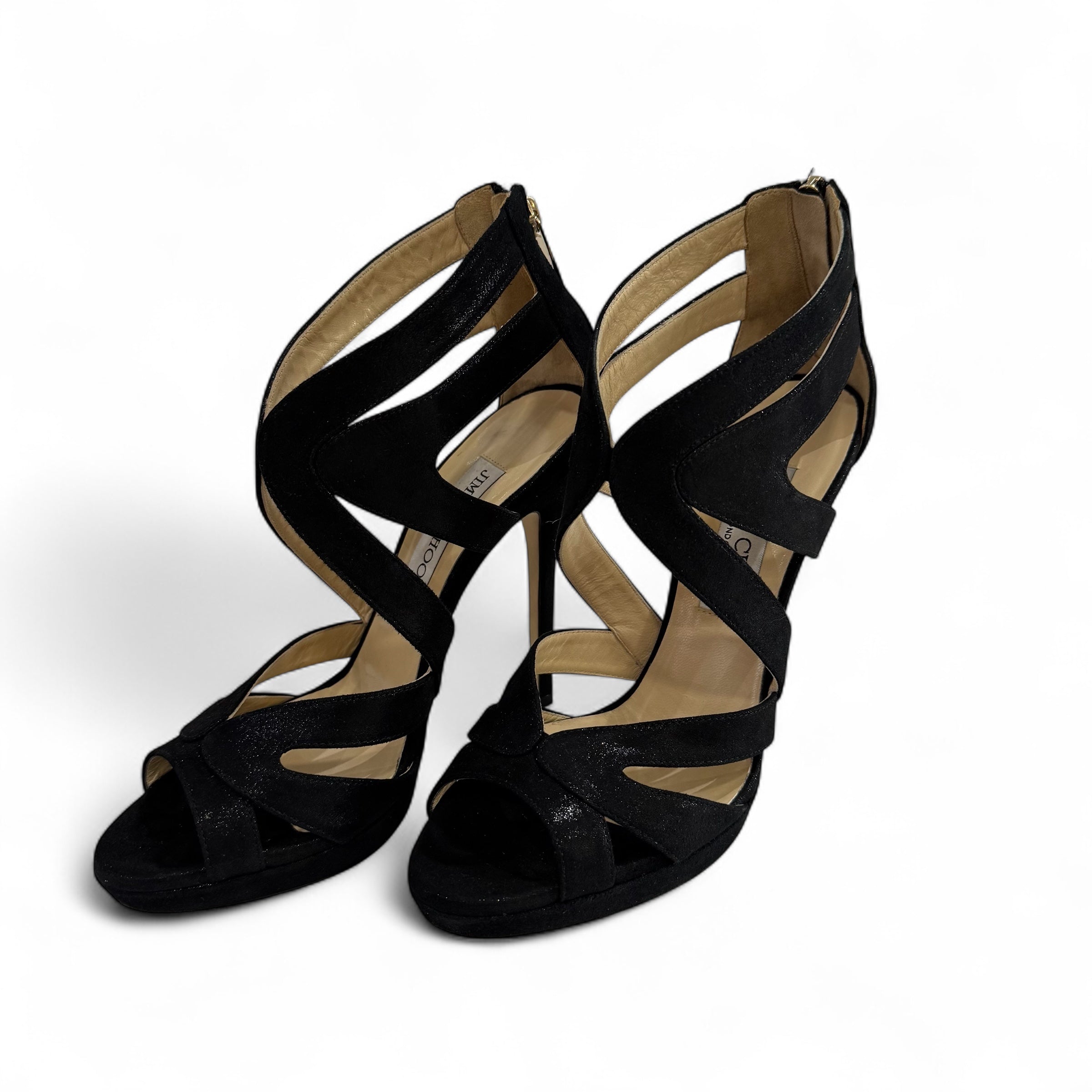 Jimmy Choo - Escarpins scintillants t.37
