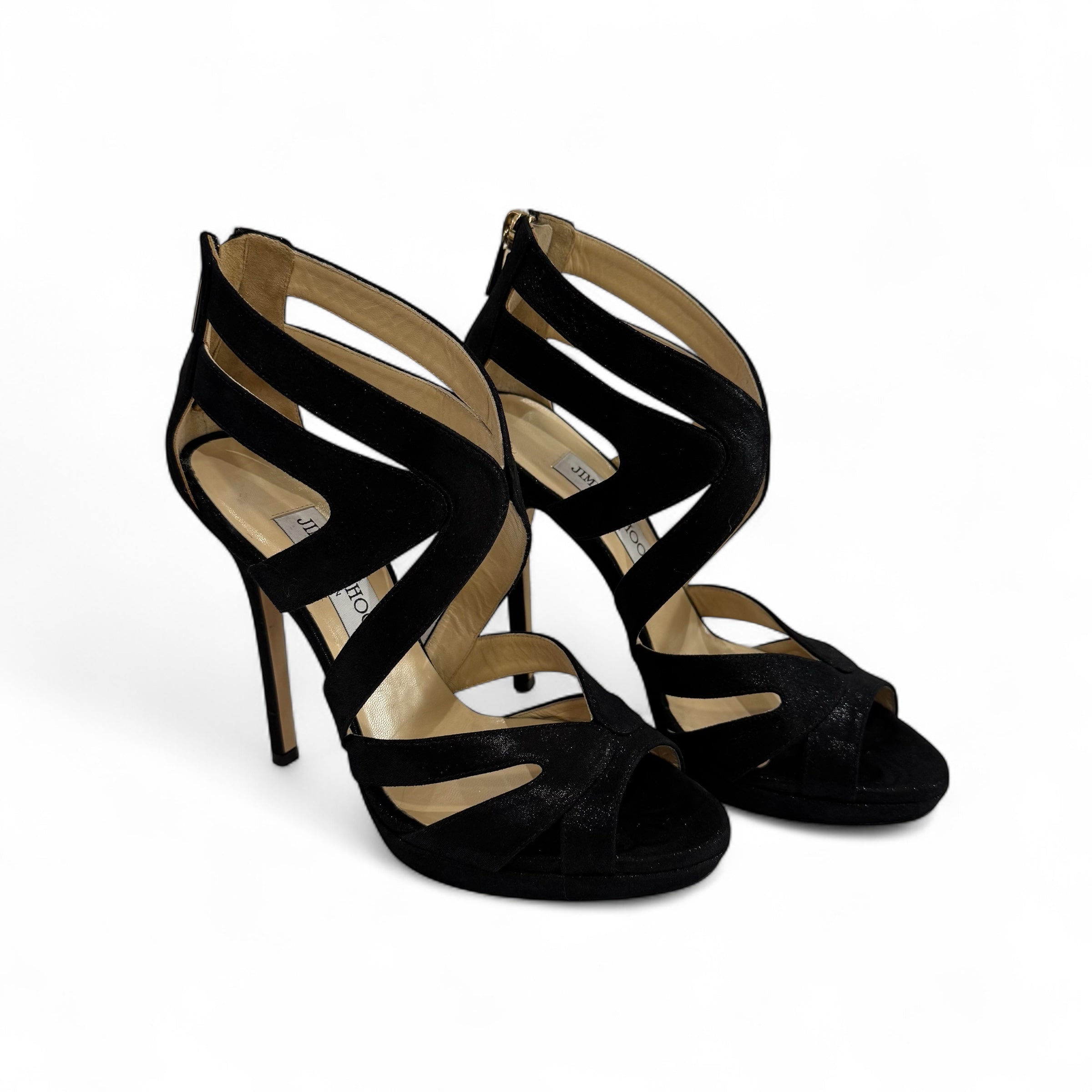 Jimmy Choo - Escarpins scintillants t.37