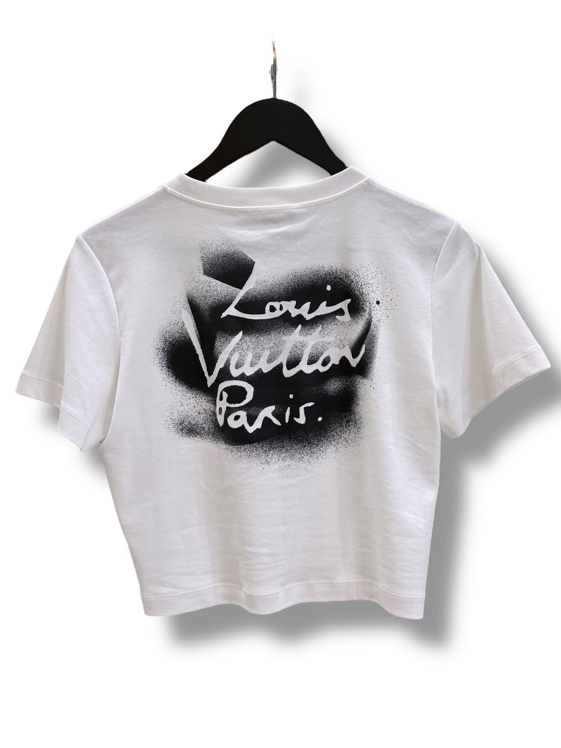 Louis Vuitton - TEE shirt crop top écriture