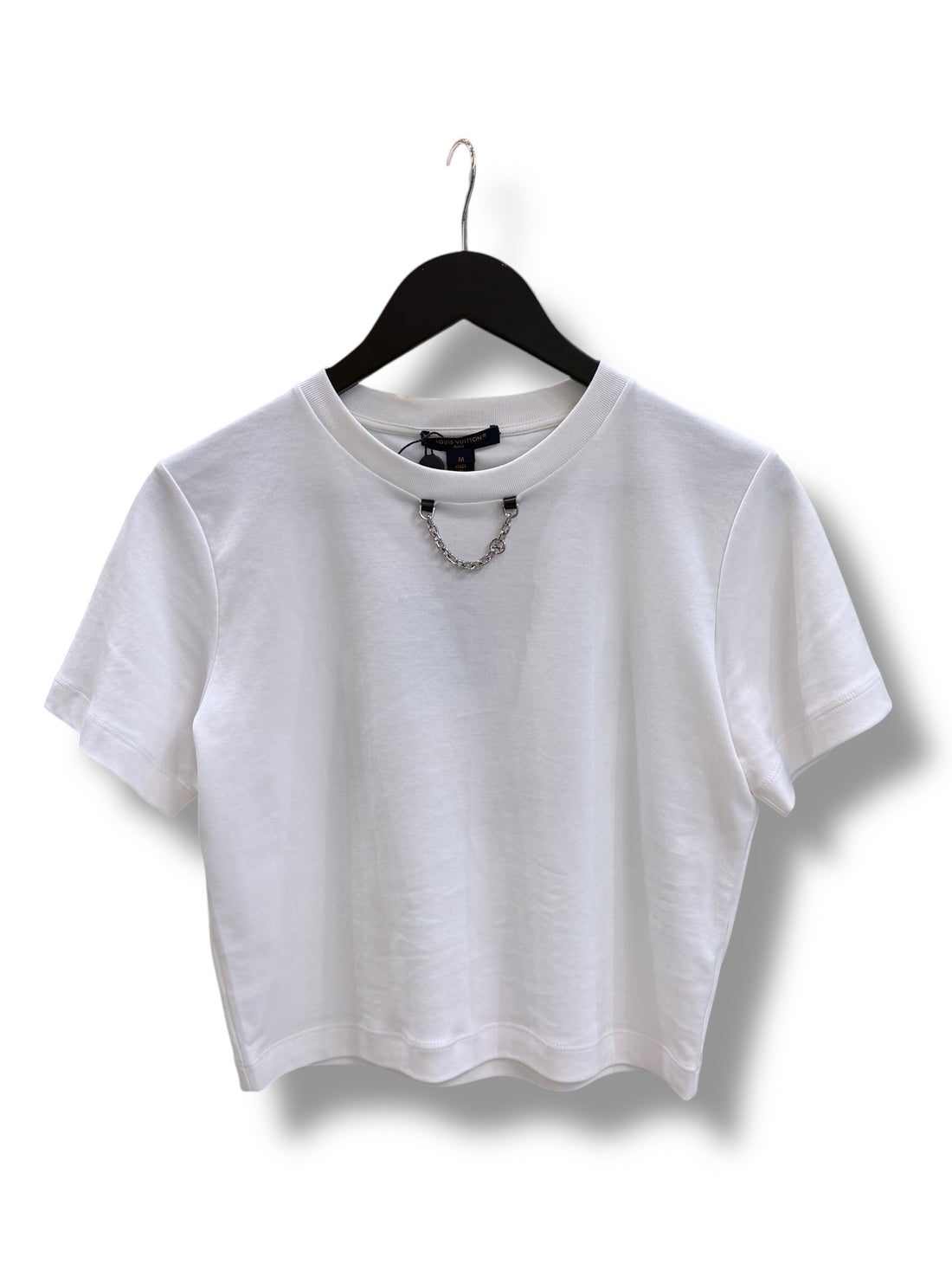 Louis Vuitton - TEE shirt crop top écriture