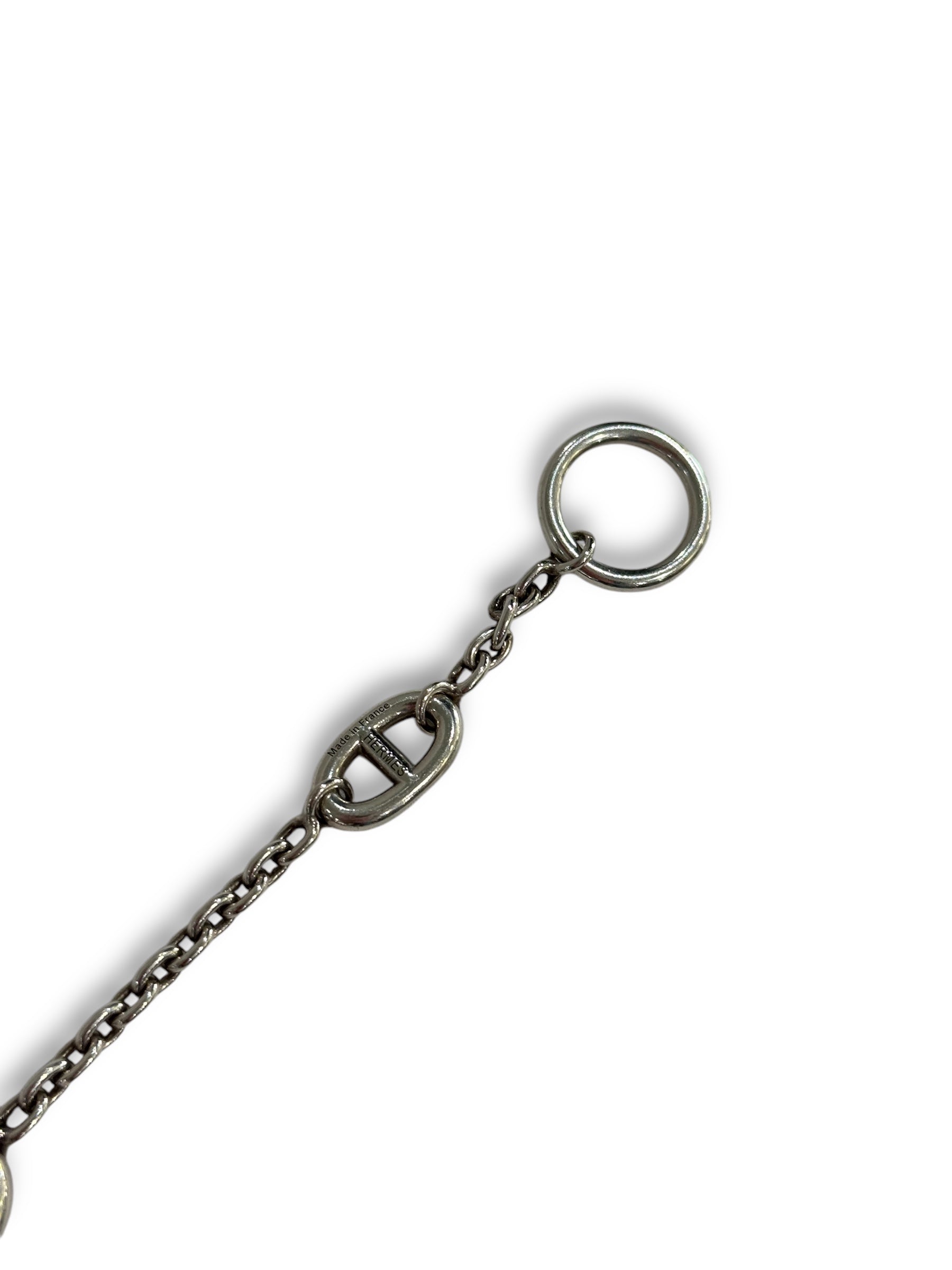 Hermès - Bracelet Farandole argent T.XL