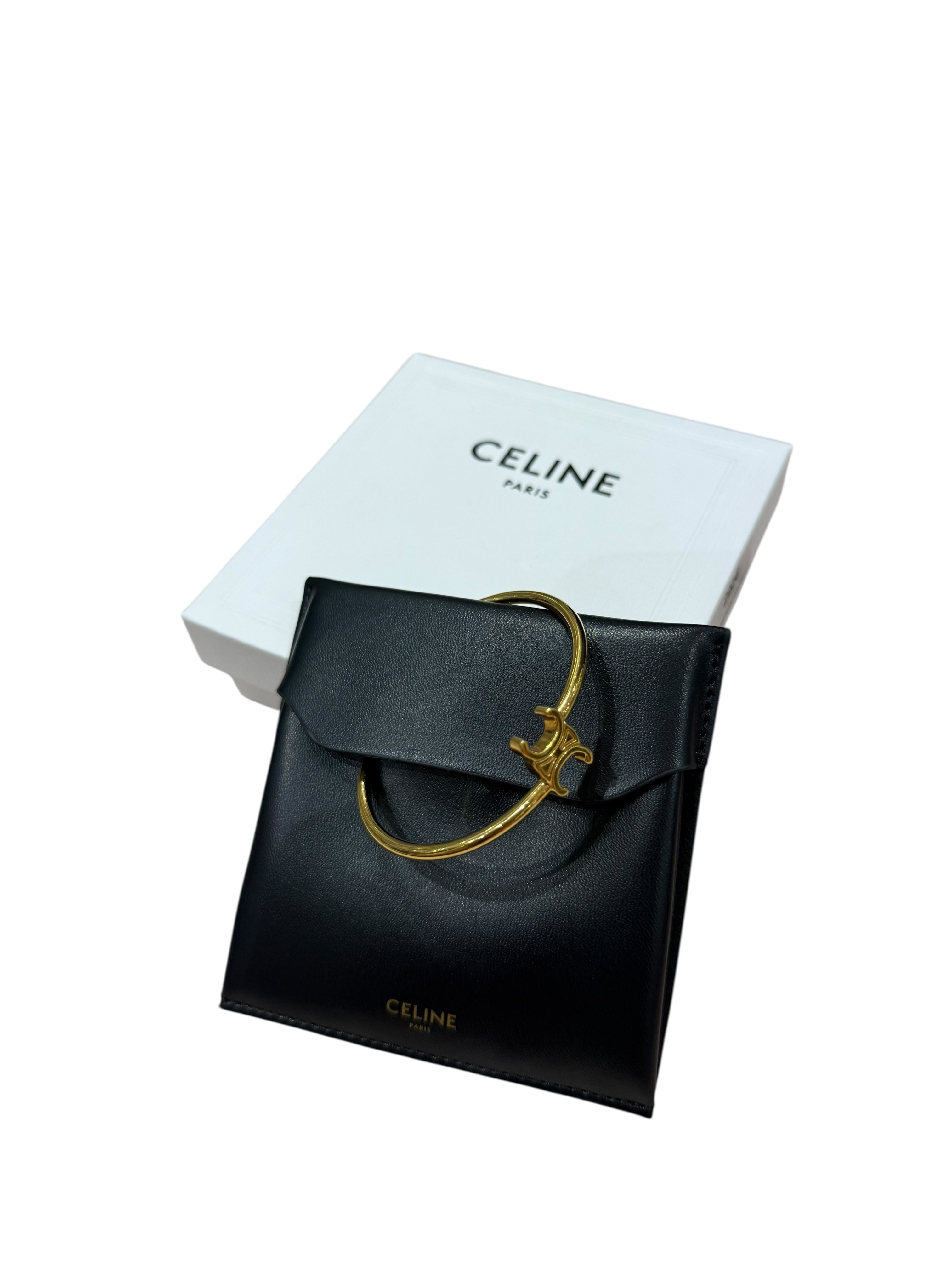 Celine - Jonc triomphe en laiton doré