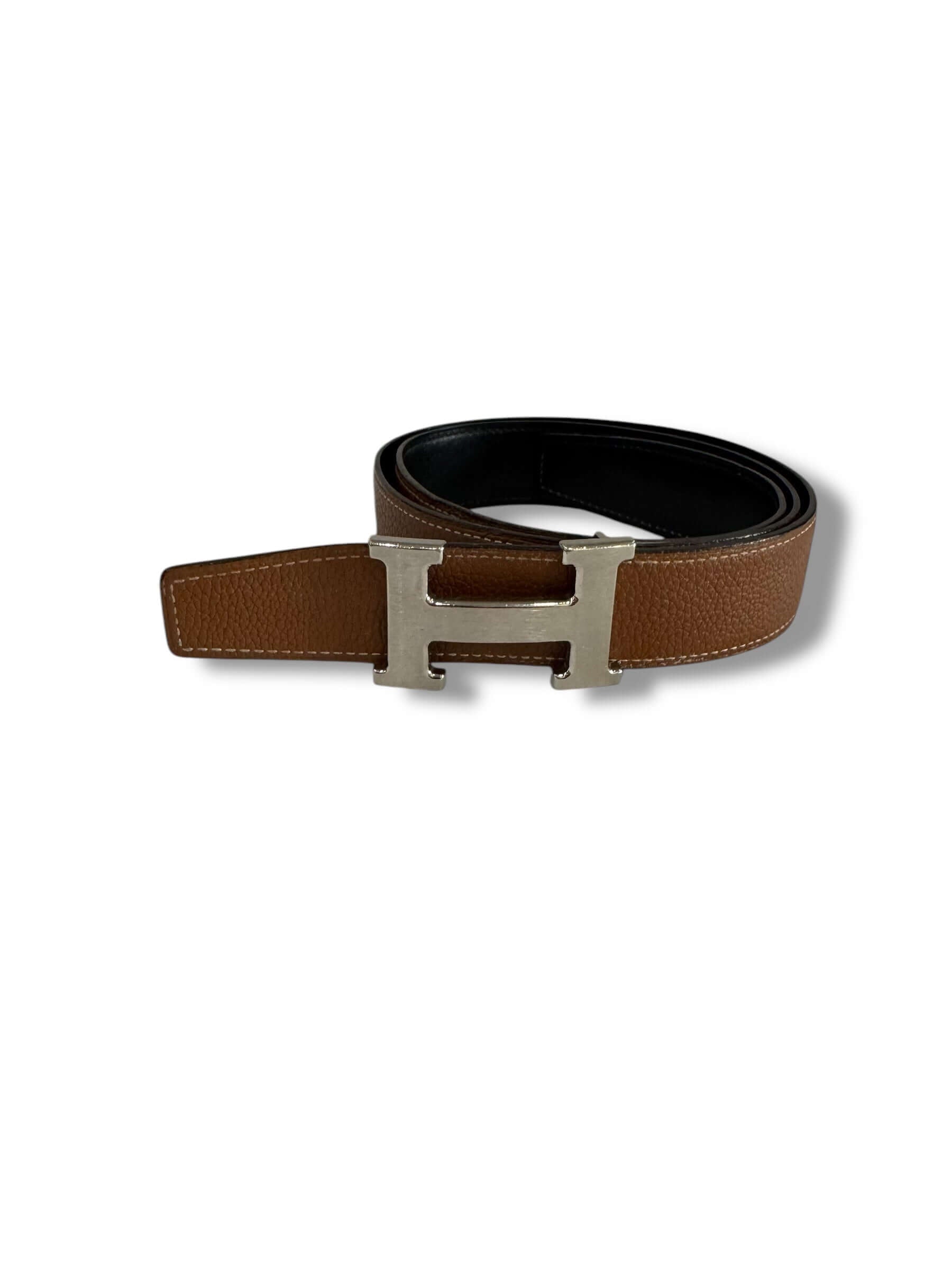Hermes - Ceinture réversible H T.85