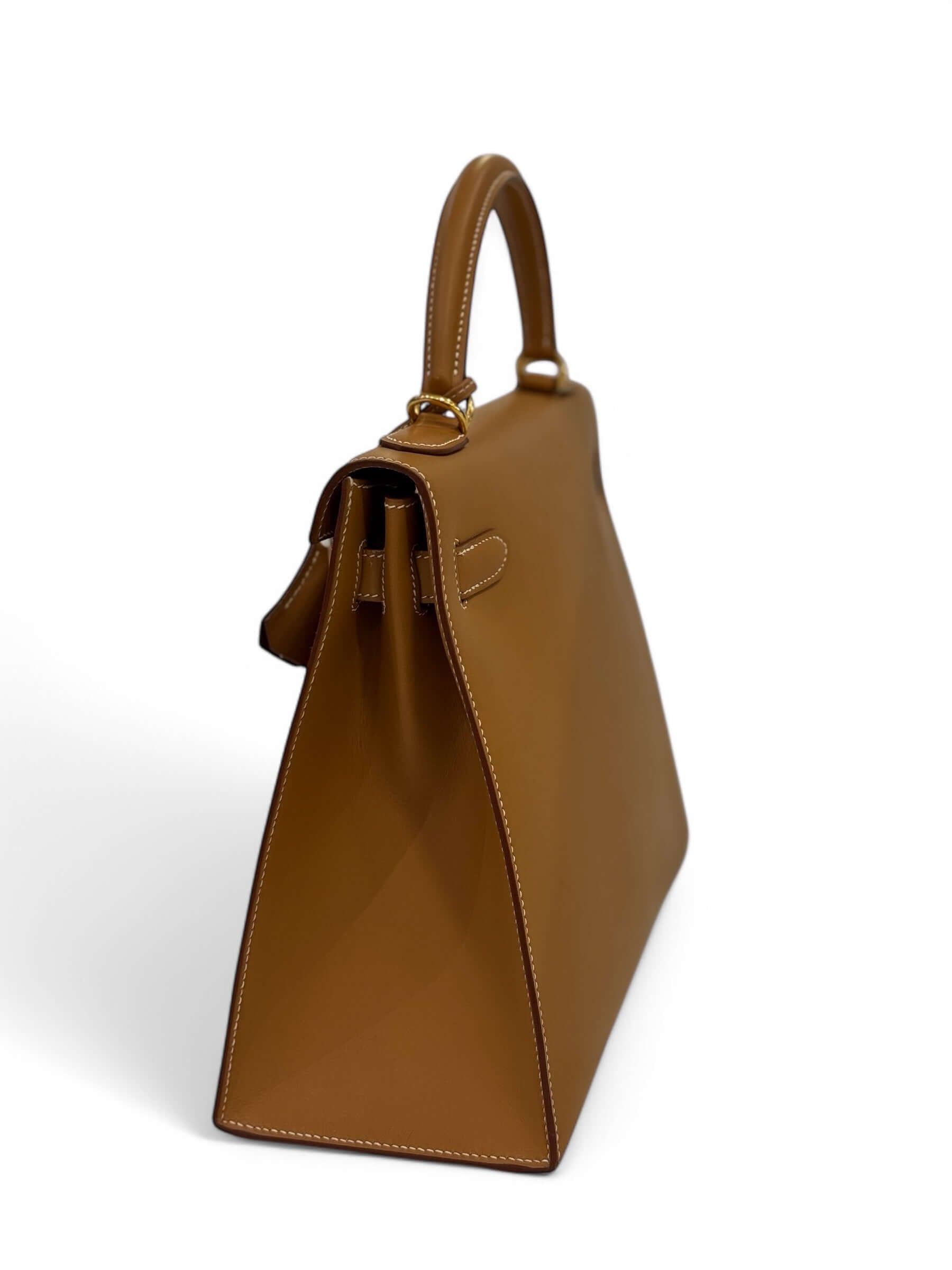 Hermès - Sac Kelly II Sellier 32 veau Sombrero