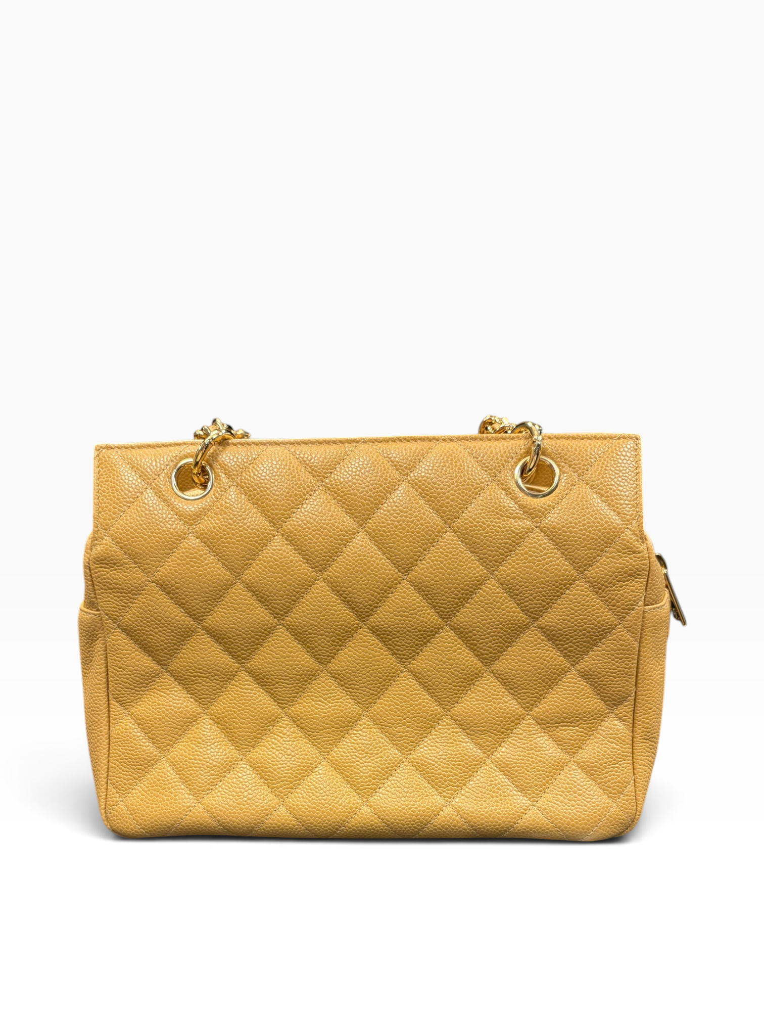 Chanel : Sac cabas beige