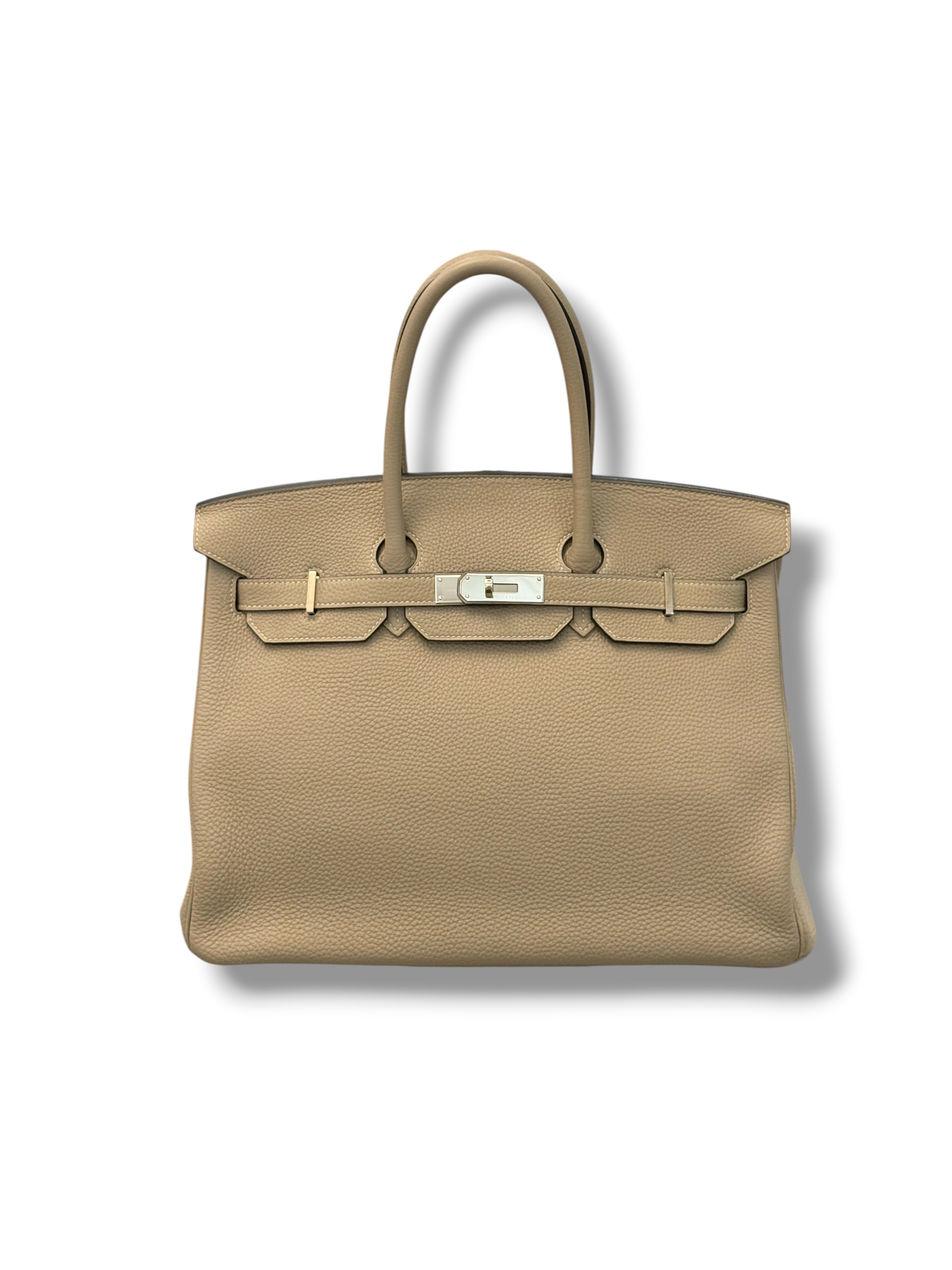 Hermès - Borsa Birkin 35 beige PHW