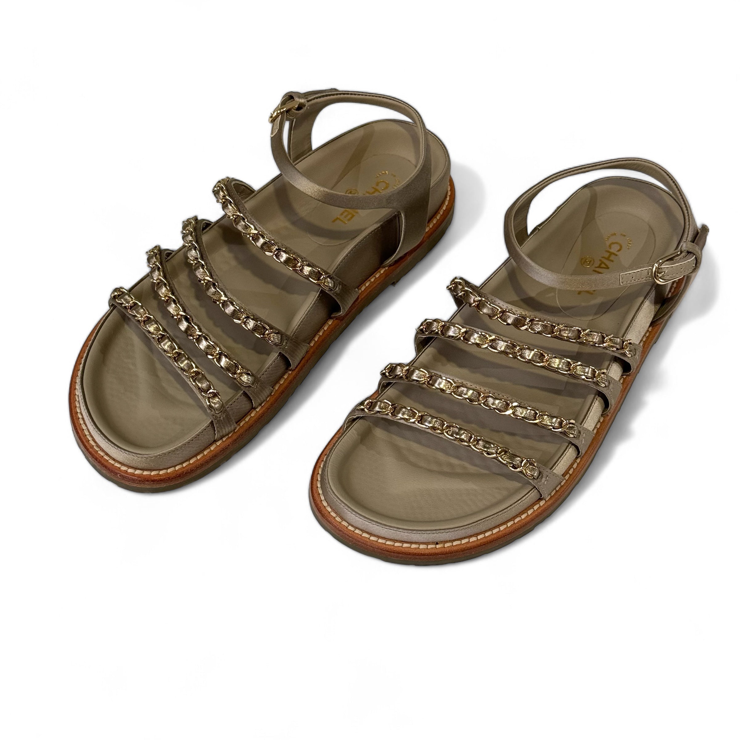 샤넬 - 샌들 T36.5