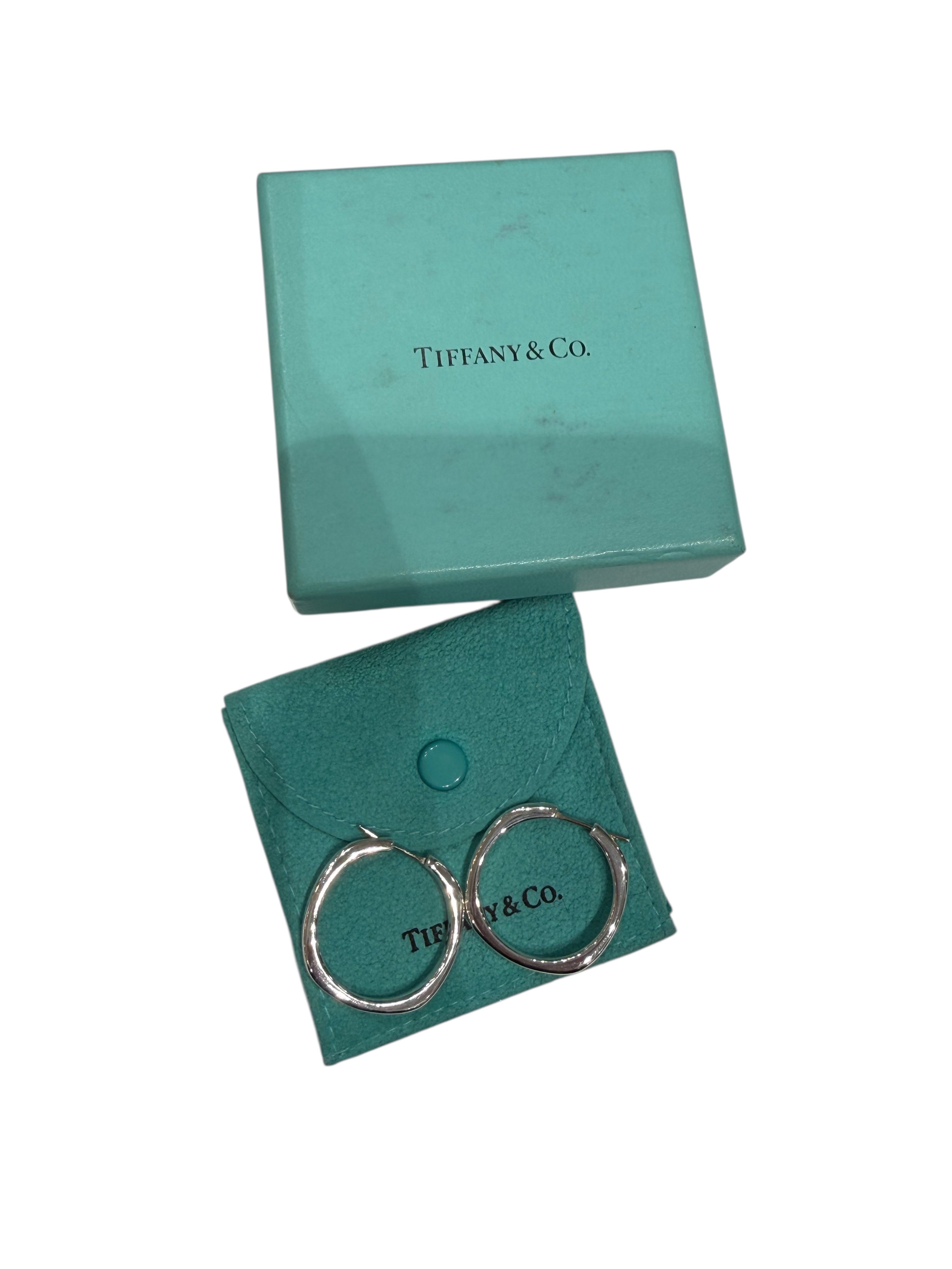 Tiffany & Co – Creolen aus 925er Silber