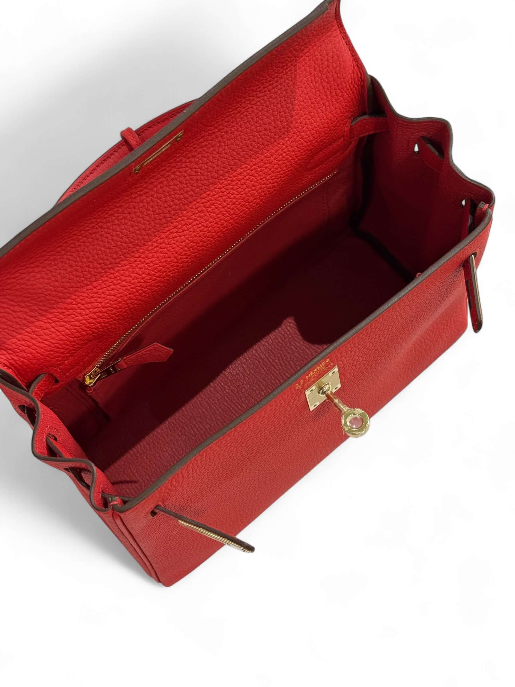 Hermès - Kelly II Tasche retourné 25 Sonderbestellung
