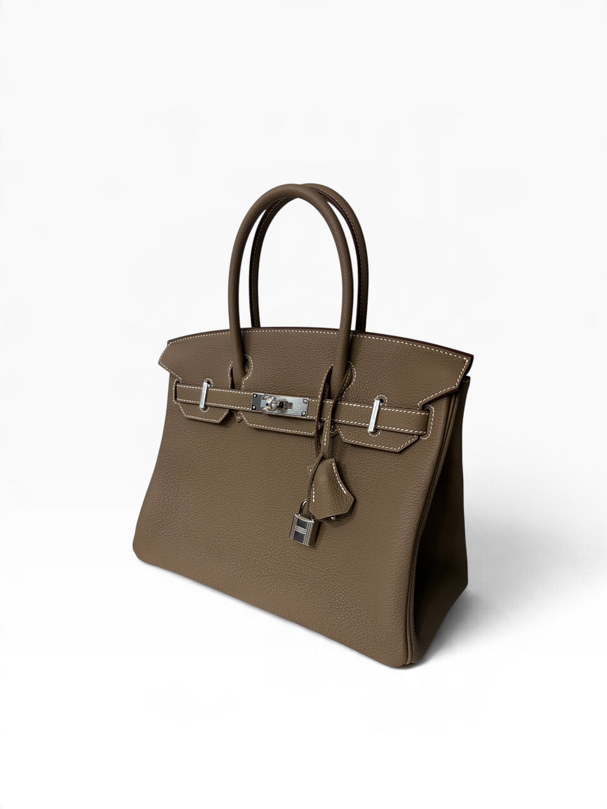 Hermès - Birkin 30 Étoupe PHW