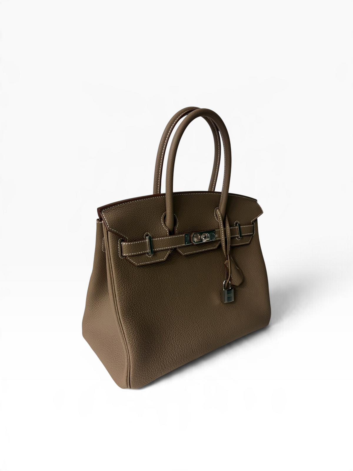 Hermès - Birkin 30 Étoupe PHW