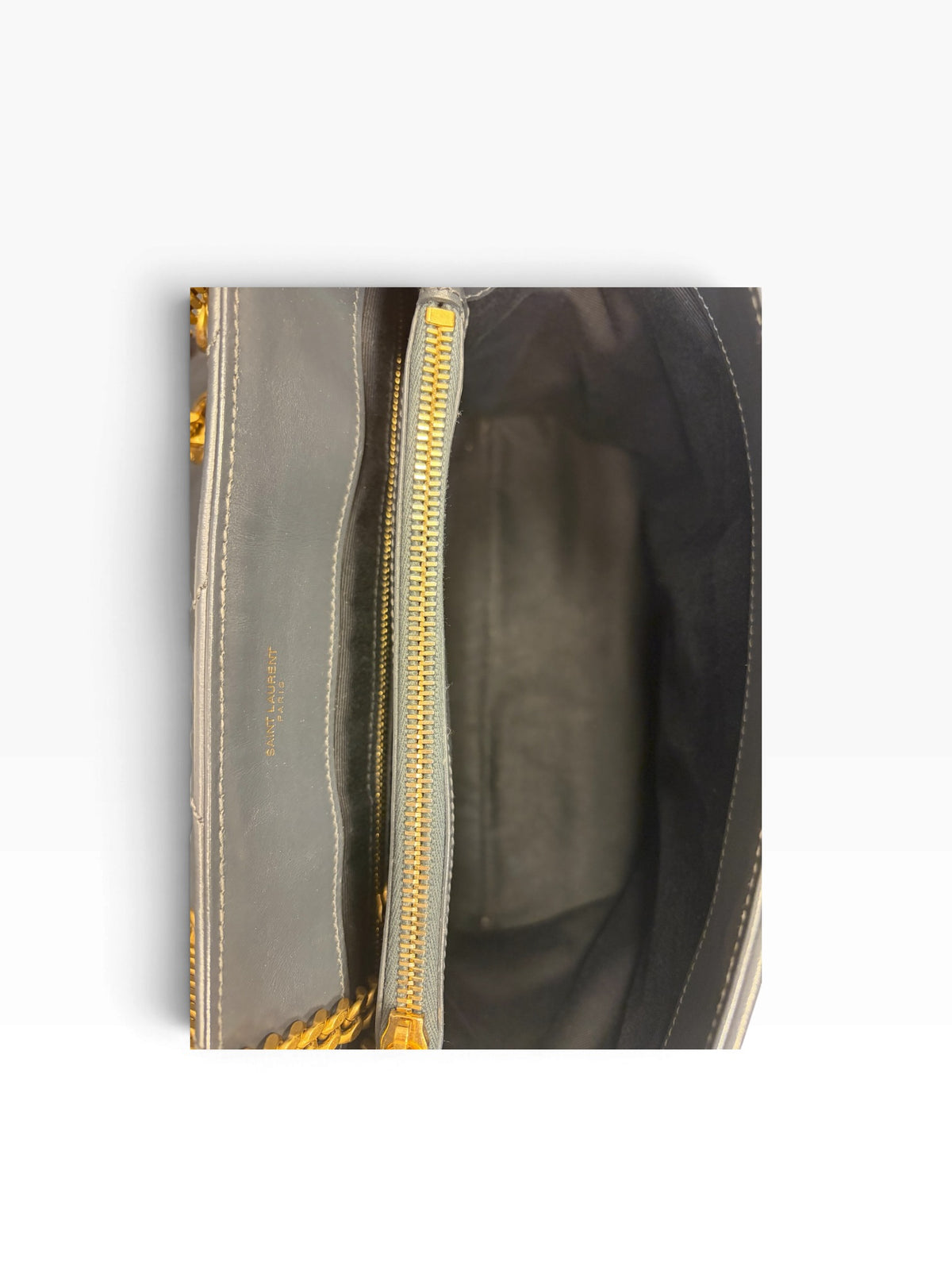 Saint Laurent - Sac Loulou Gris