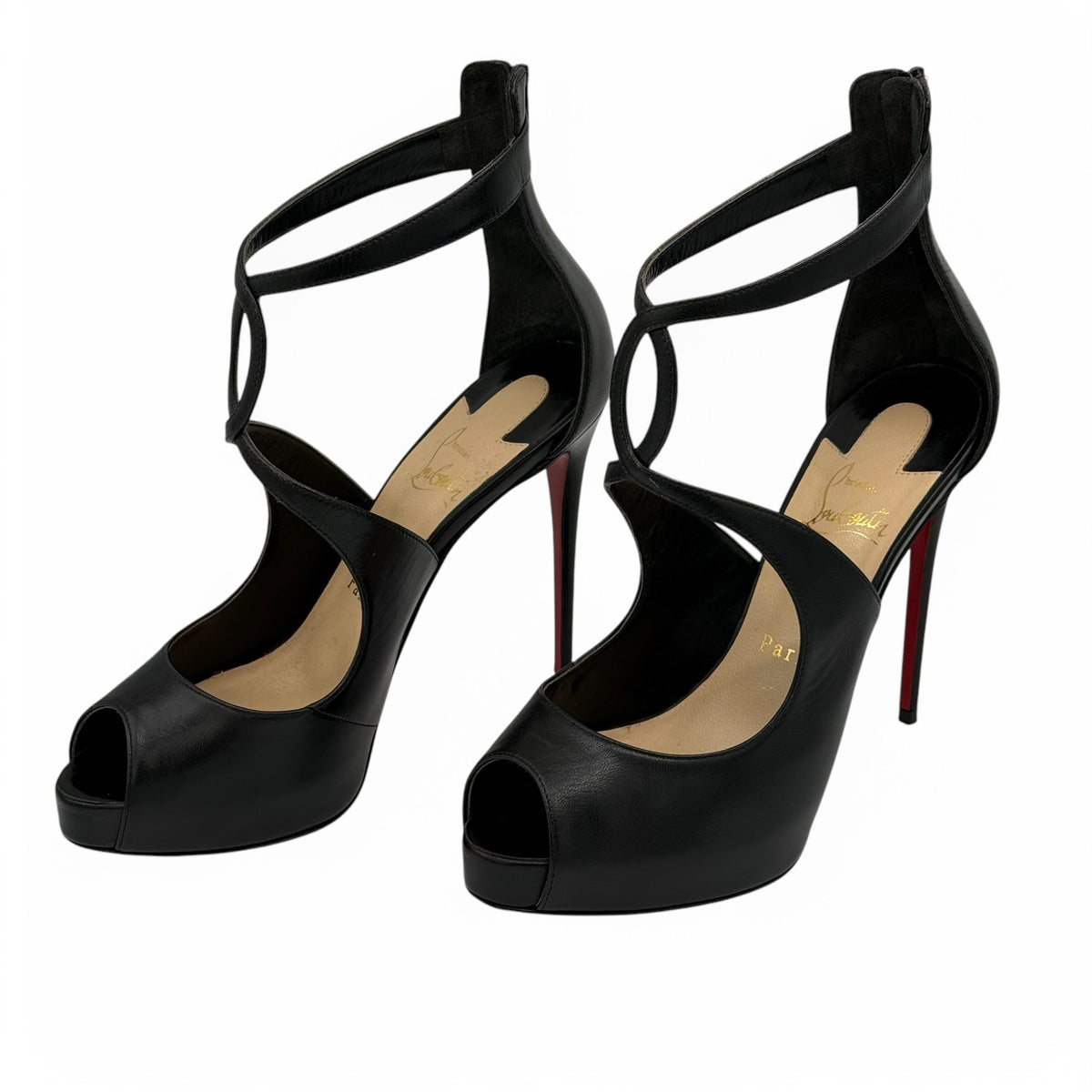 Christian Louboutin - Sandali con tacco Rosie