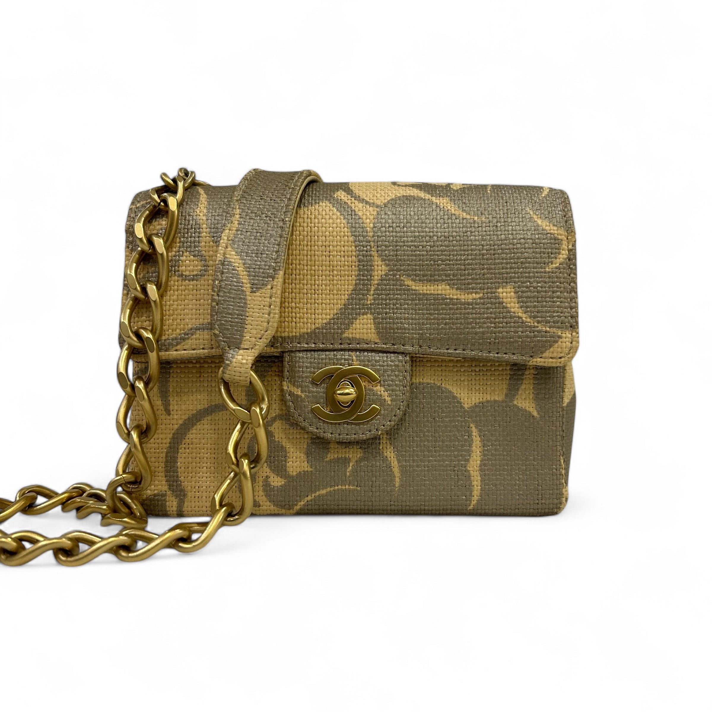 Chanel - Borsa Mini Square Raphia