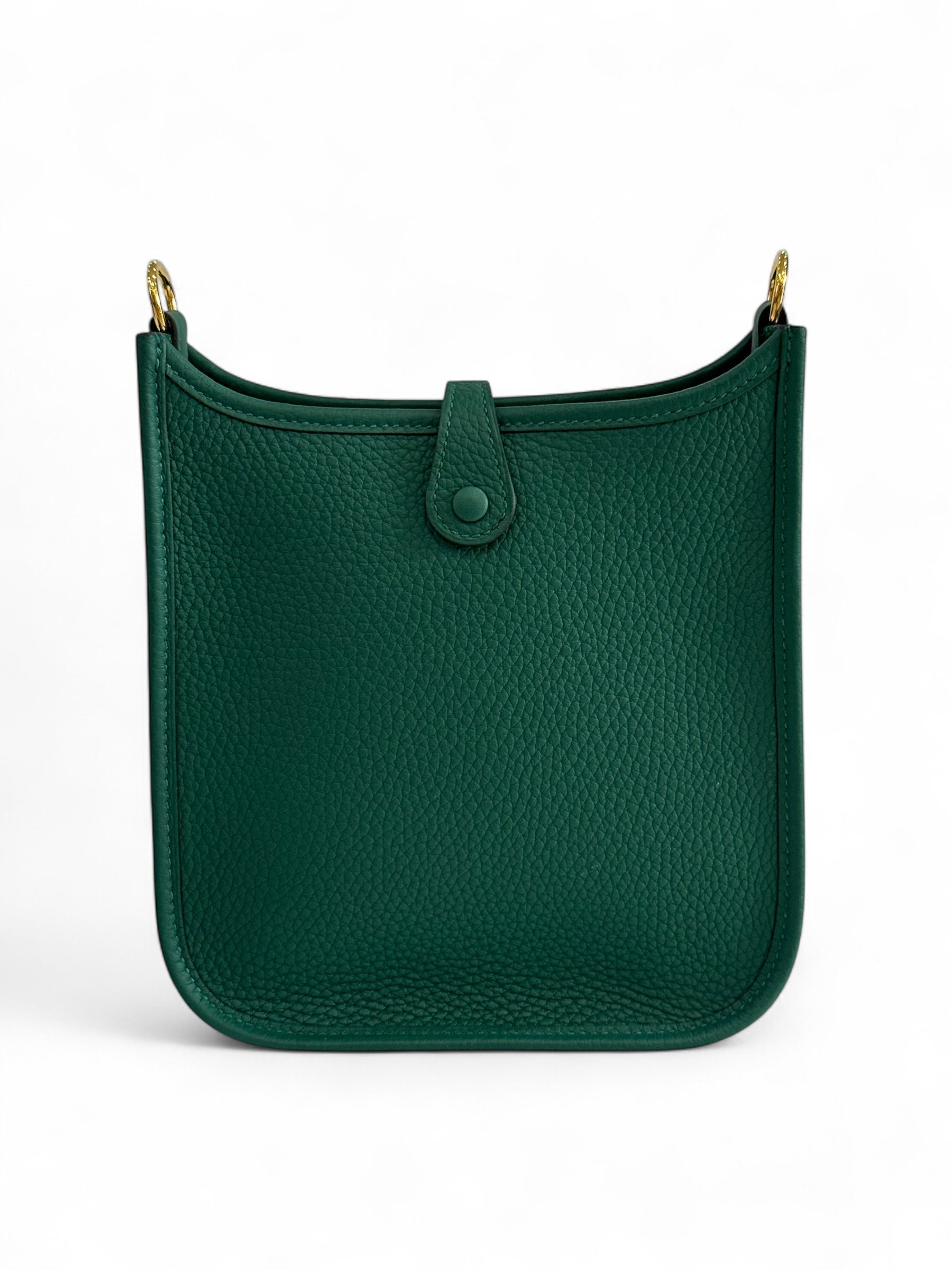 Hermès - Sac Évelyne 16 vert moyen