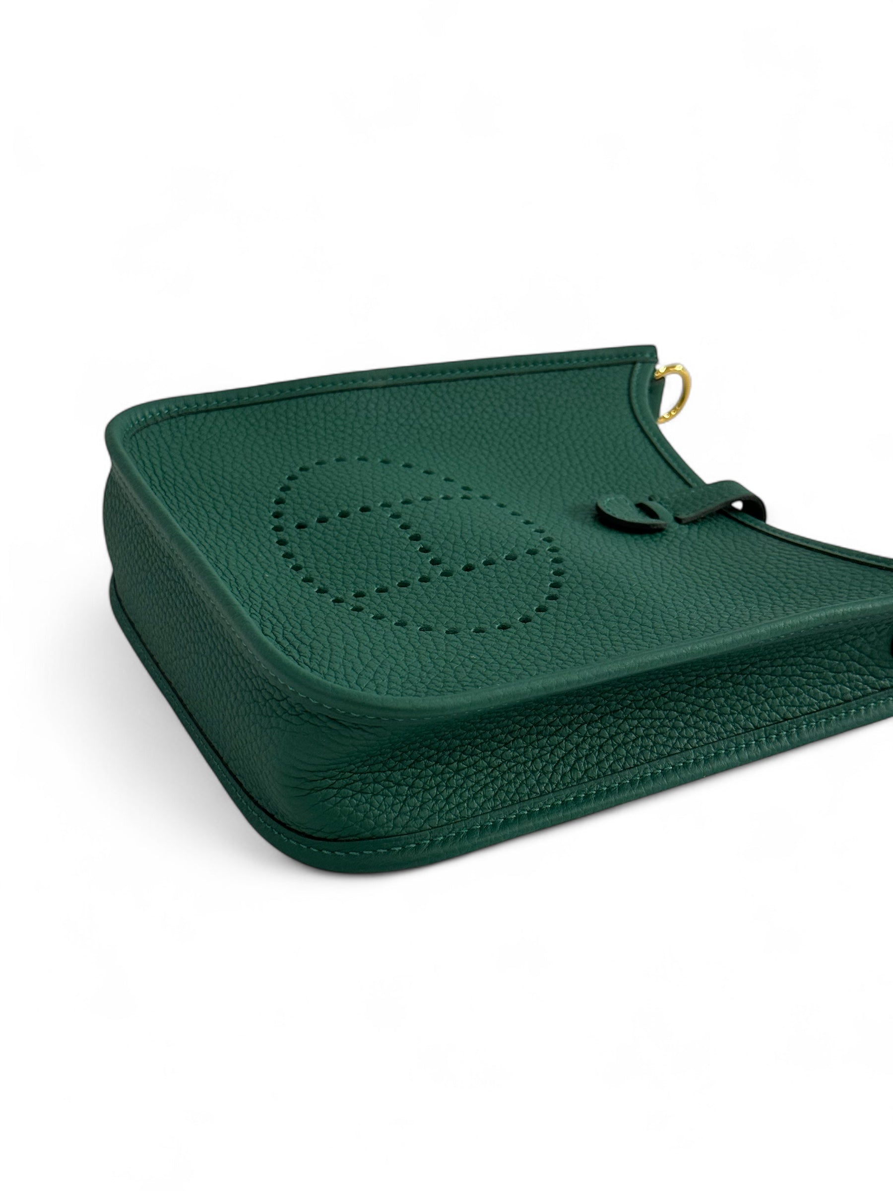 Hermès - Sac Évelyne 16 vert moyen