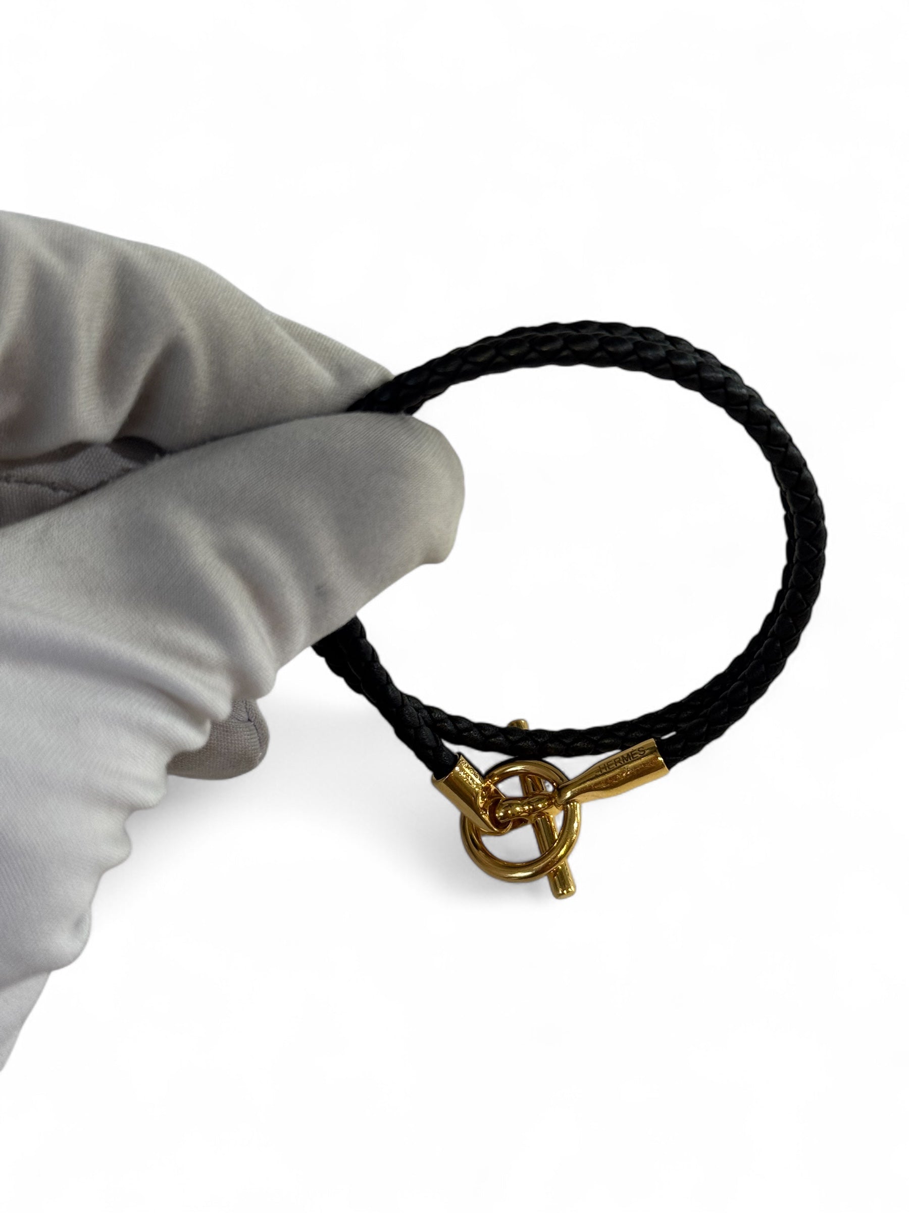 Hermès - Bracelet Glenan double tour T.3