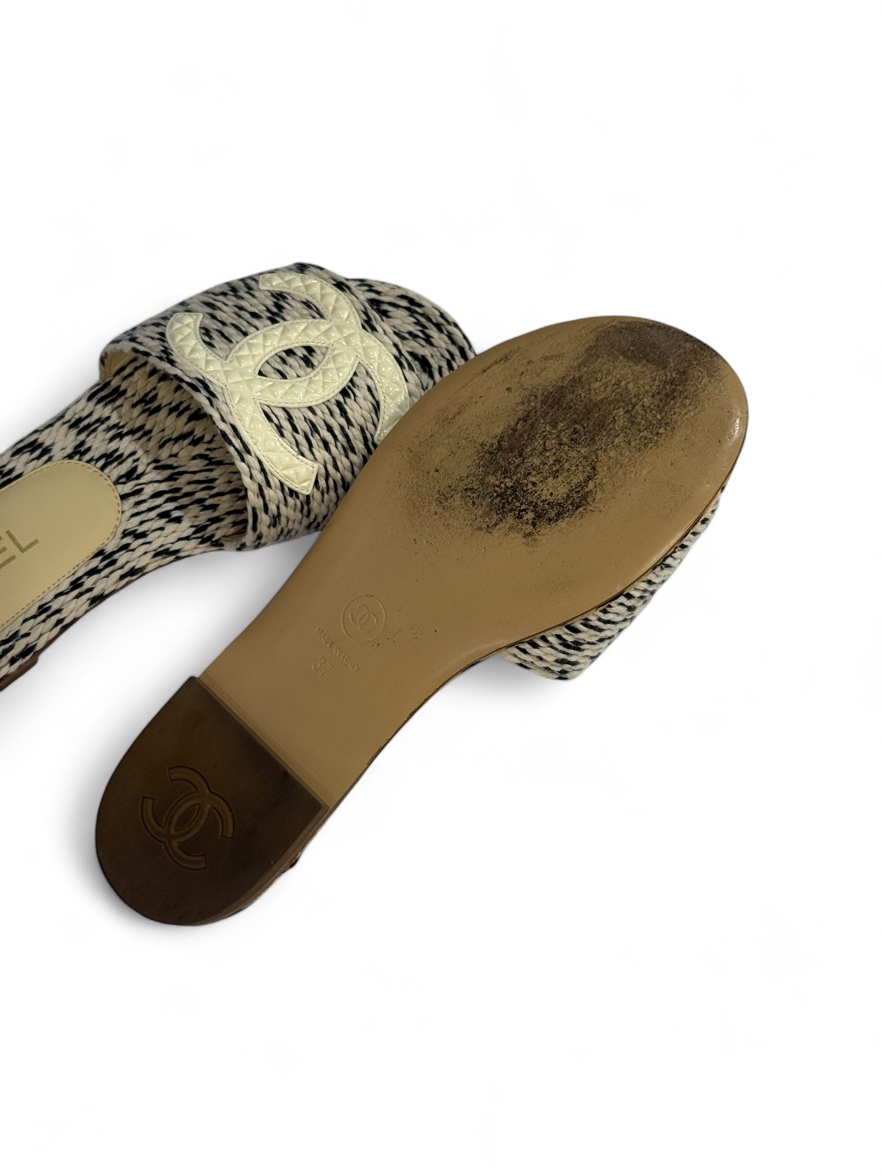Chanel - Sandales t.37