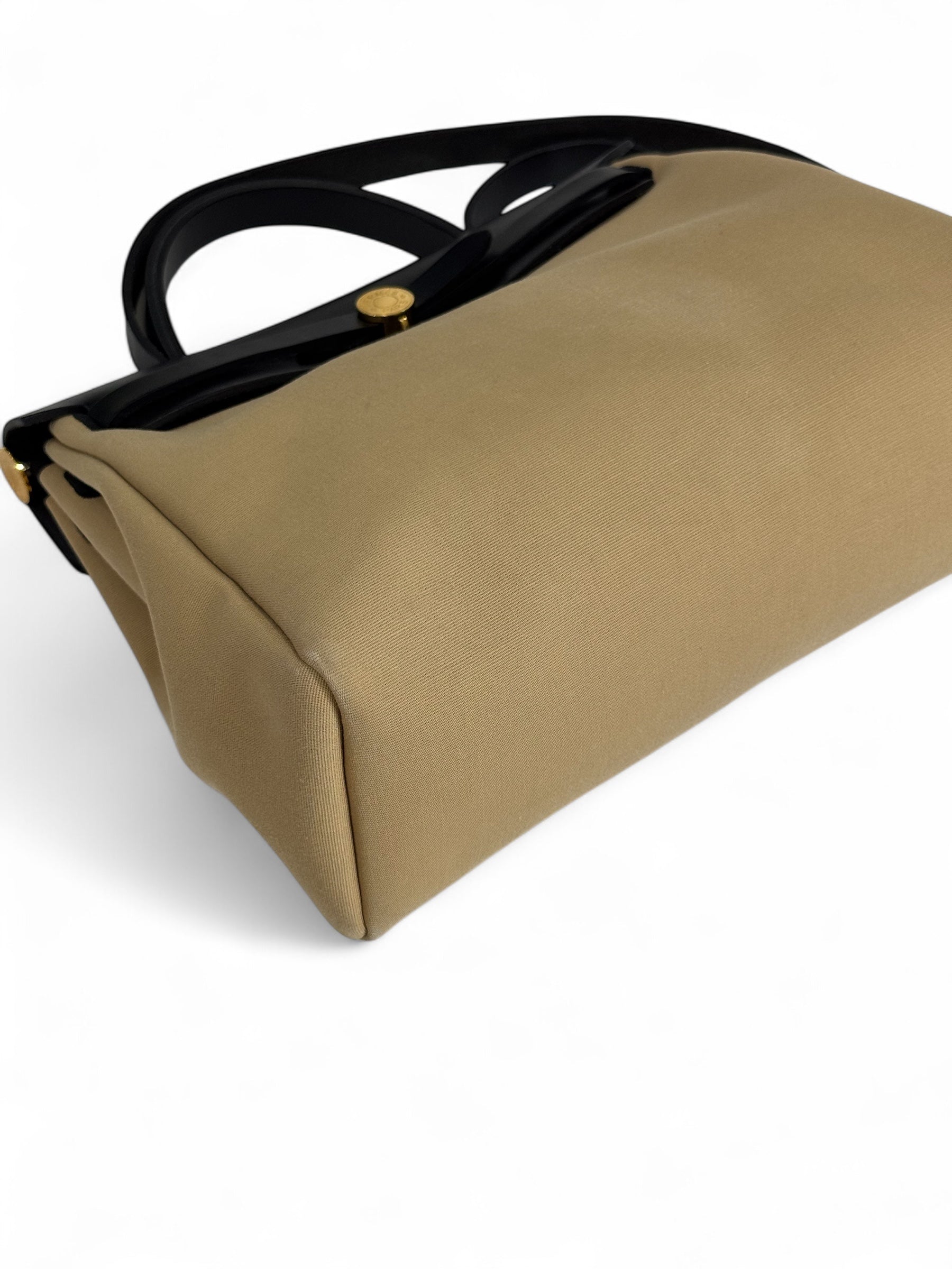 Hermès - Sac Herbag Zip 31 trench et noir