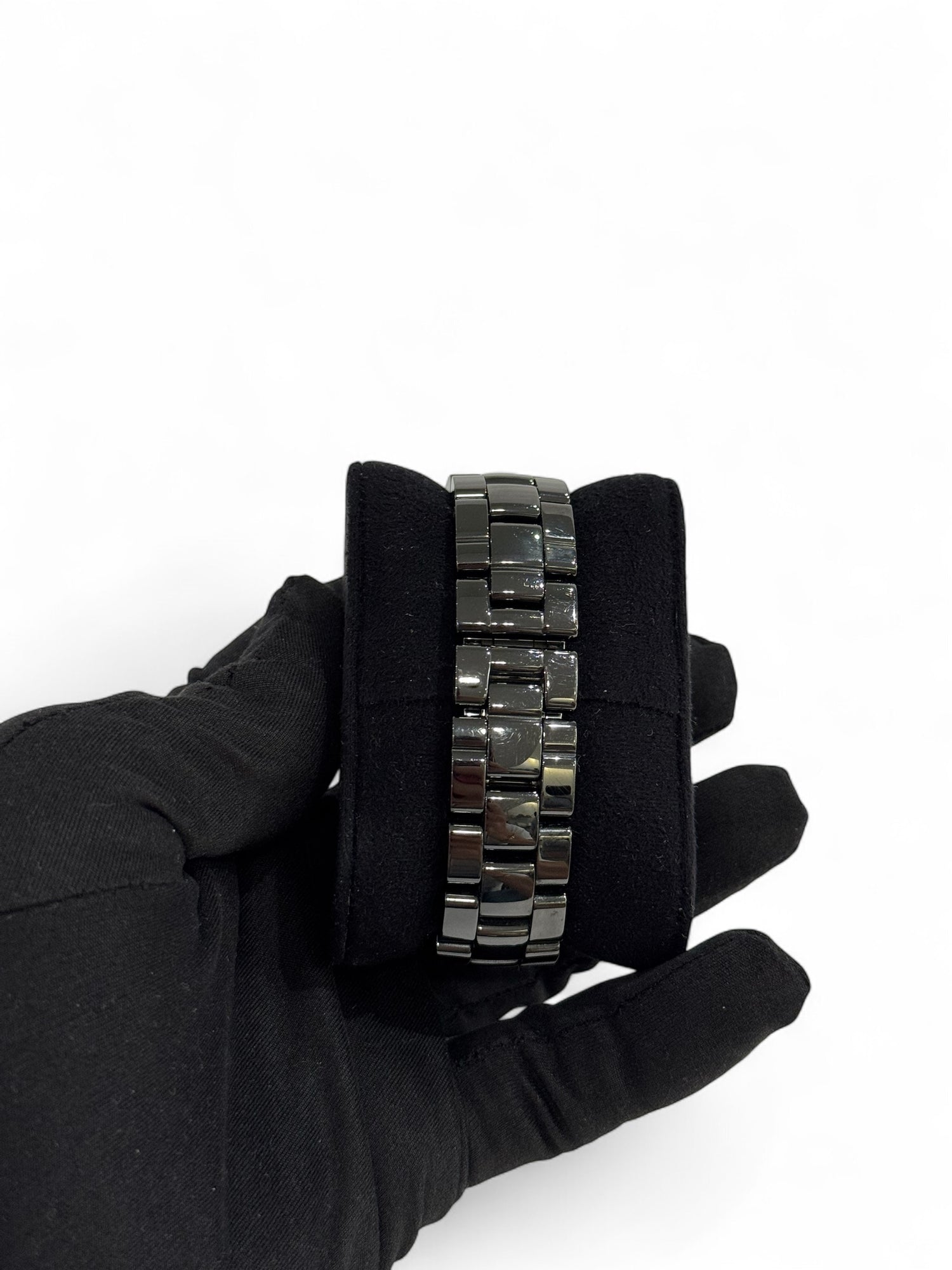 Chanel - Montre J12 38mm index diamants