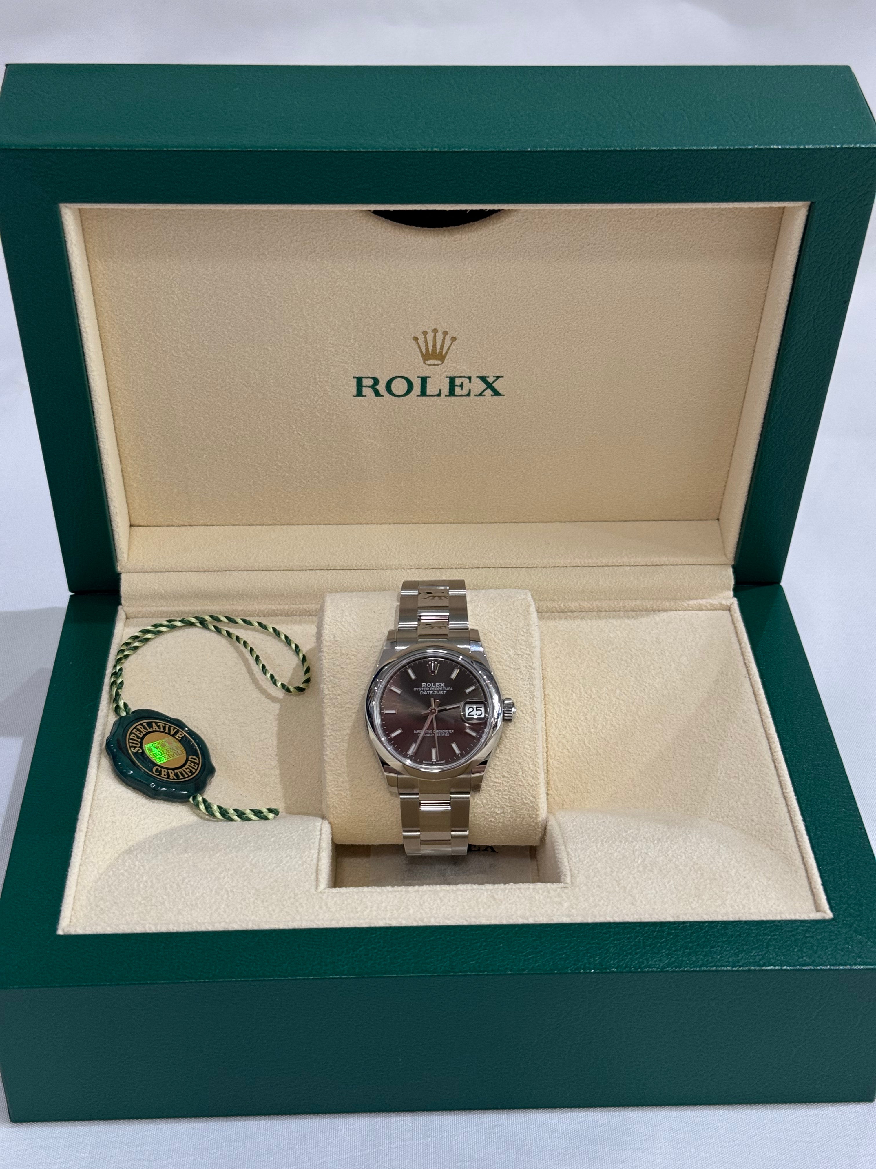 Rolex - Montre Datejust 31 mm