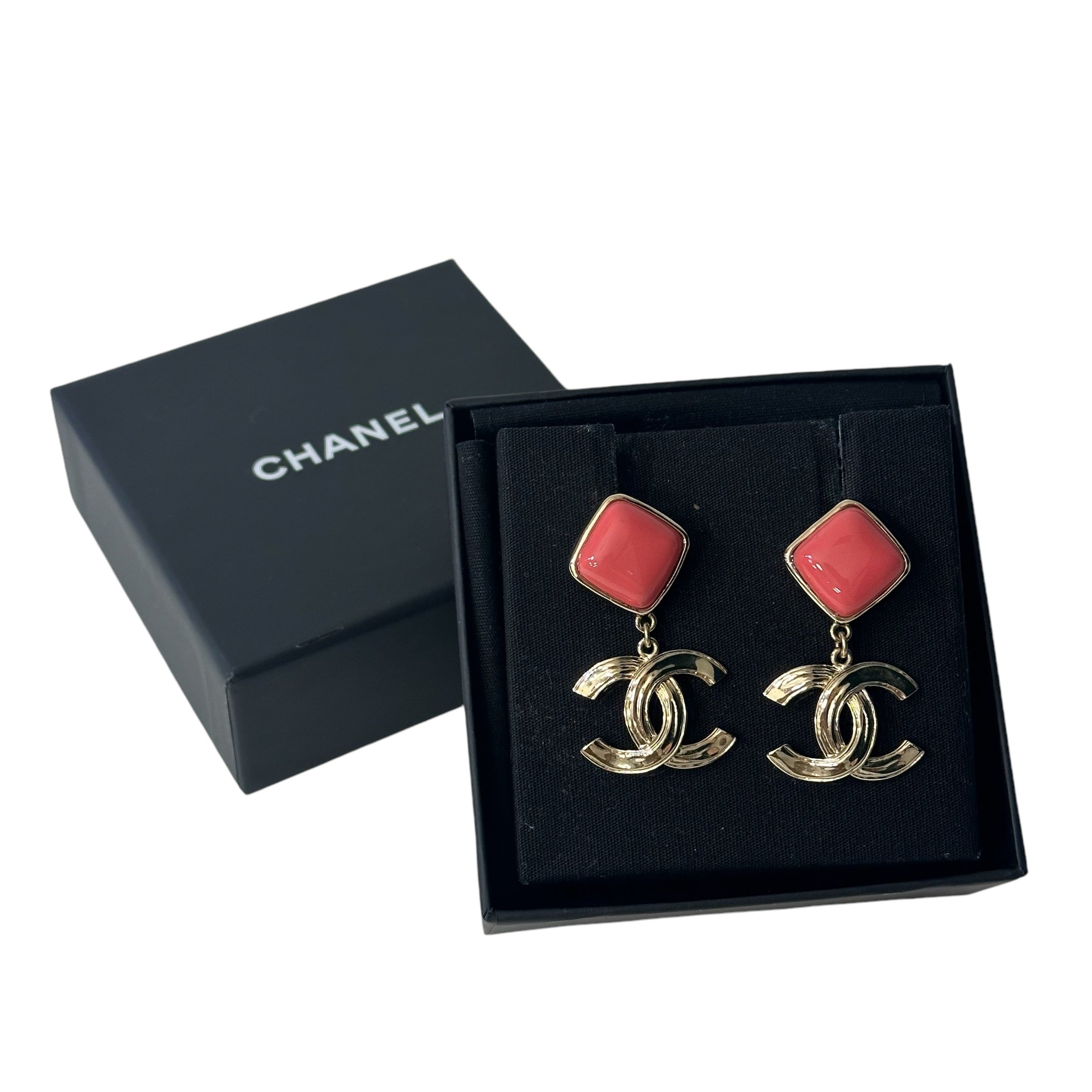 Chanel - Rose Earrings